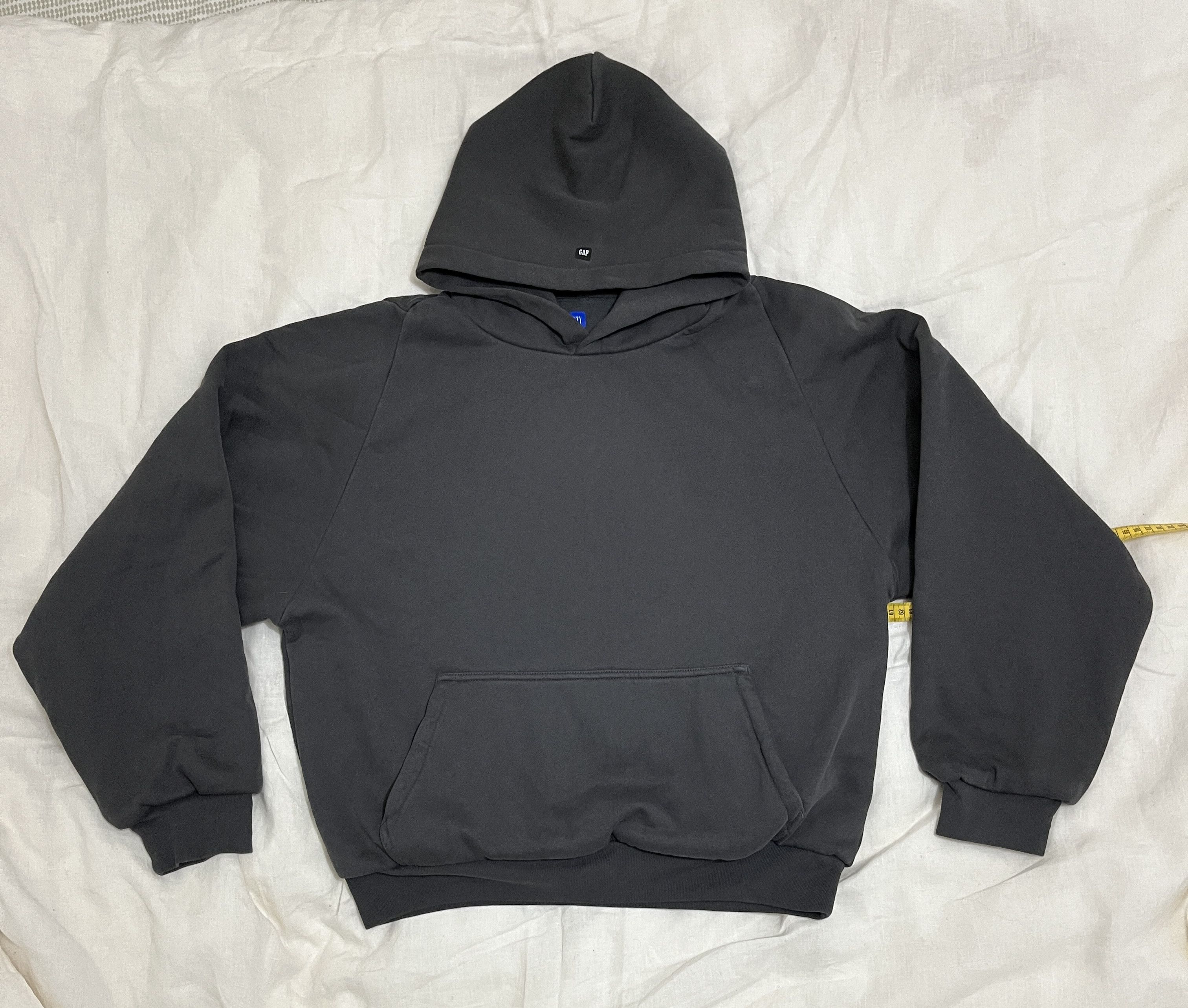 Black Yeezy Gap Hoodie | Grailed