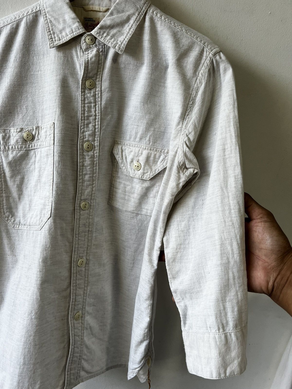 Other Antiqulothes Work Shirt Union Made Stitiching Size US S / EU 44-46 / 1 - 4 Thumbnail