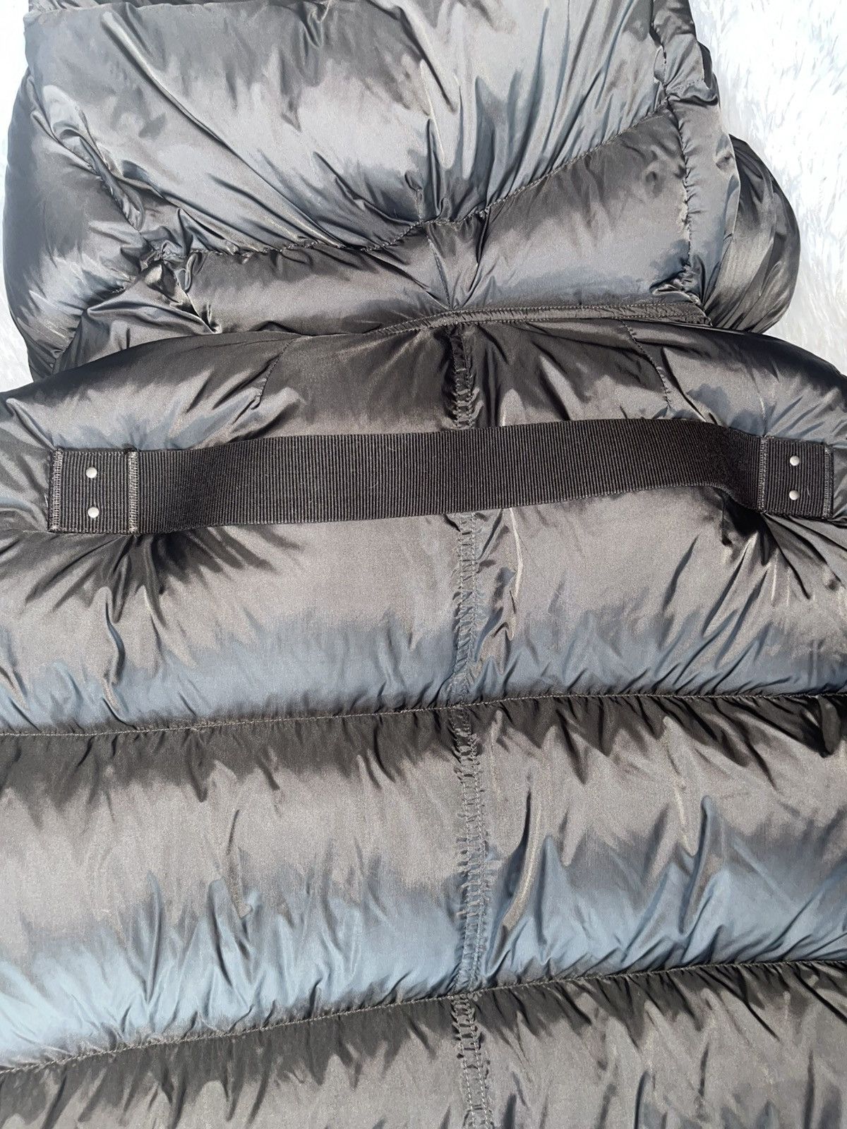 Rick Owens Rick Owens Black Glossy Oversized Puffer Jacket Size US M / EU 48-50 / 2 - 14 Thumbnail