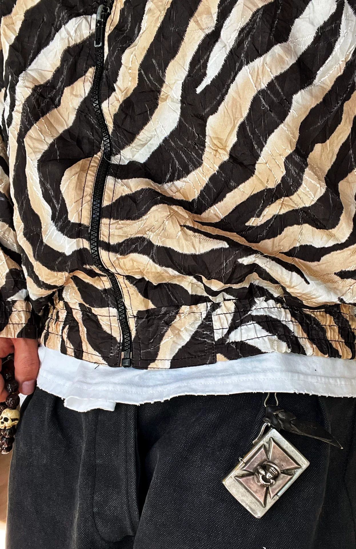 【1980年代】GUCCI コンパスデザイントレイ　希少 Paolo Gucci × Vintage Gucci Tracksuit Jacket Multicolor Crazy