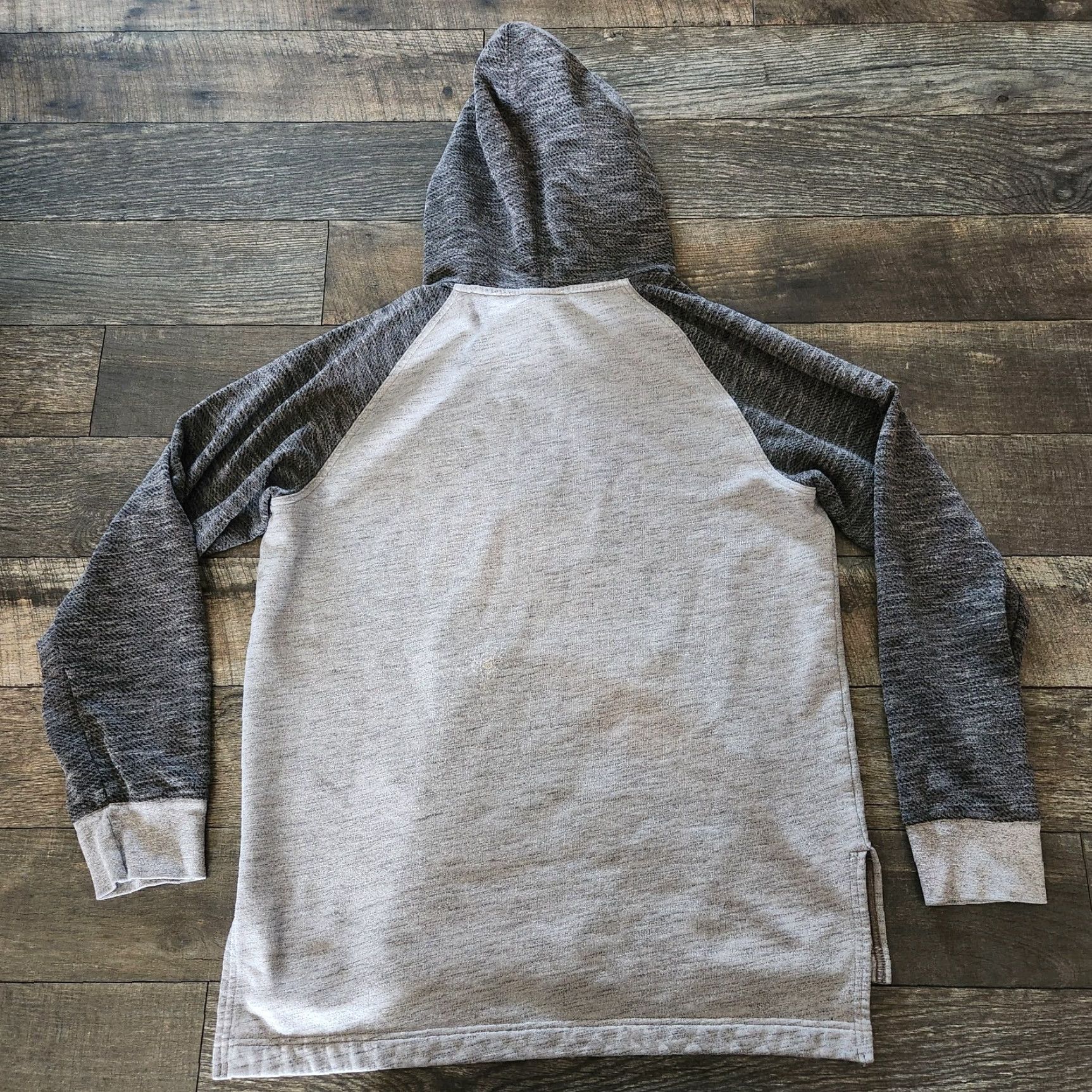 Vintage Homage Hoodie Mens Large Gray Long Sleeve Pullover Active Dog Hooded Pockets Linear Size US L / EU 52-54 / 3 - 6 Thumbnail