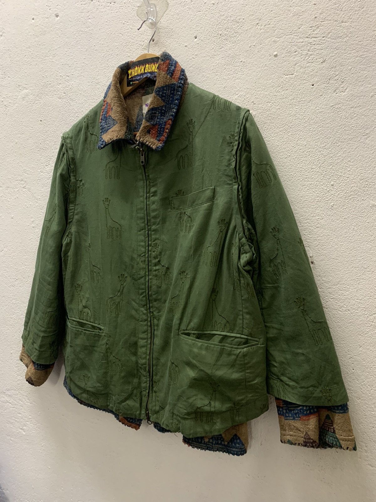 Ne-Net Ne-net By Issey Miyaki 2 in 1 Fleece Jacket Size US M / EU 48-50 / 2 - 2 Thumbnail