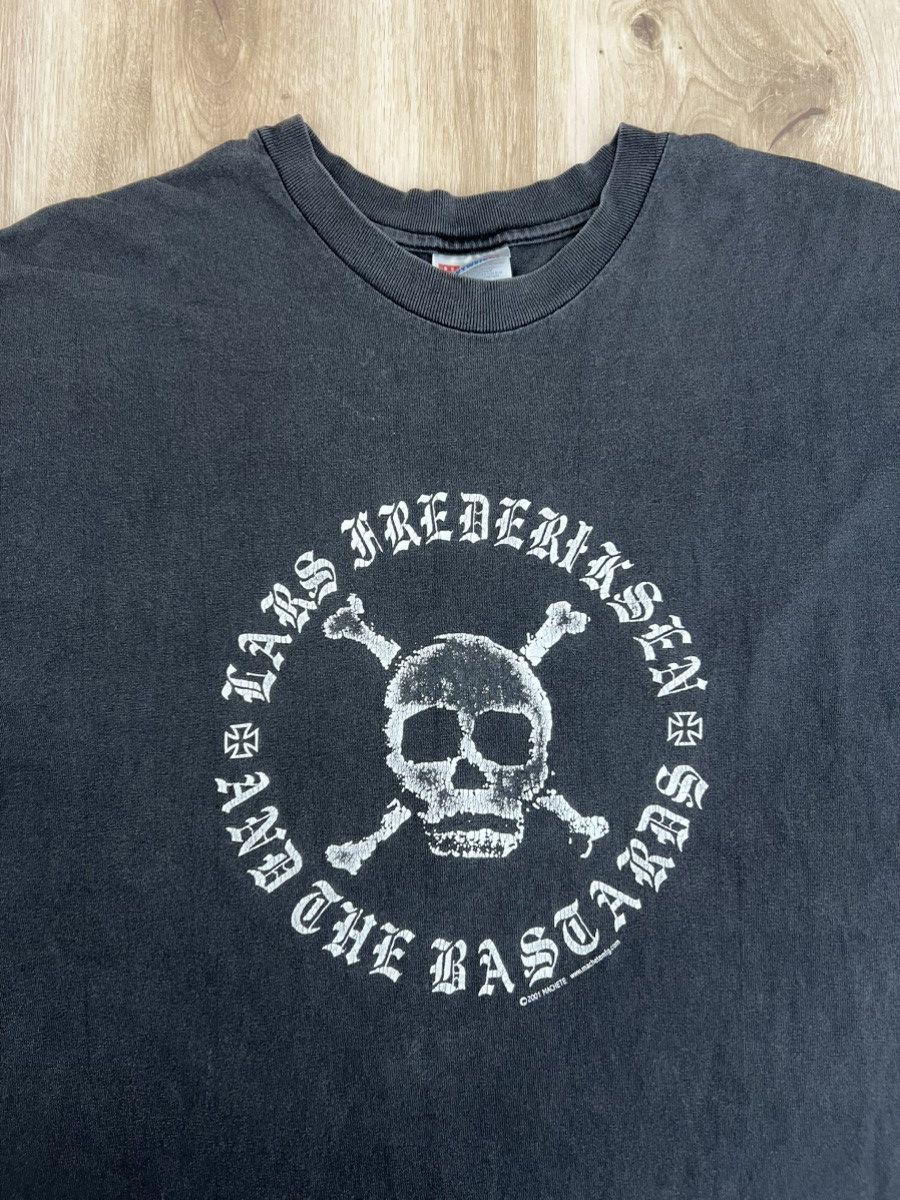 Vintage Vintage 2001 Lars frederiksen and the bastards skull tshirt Size US XL / EU 56 / 4 - 3 Thumbnail