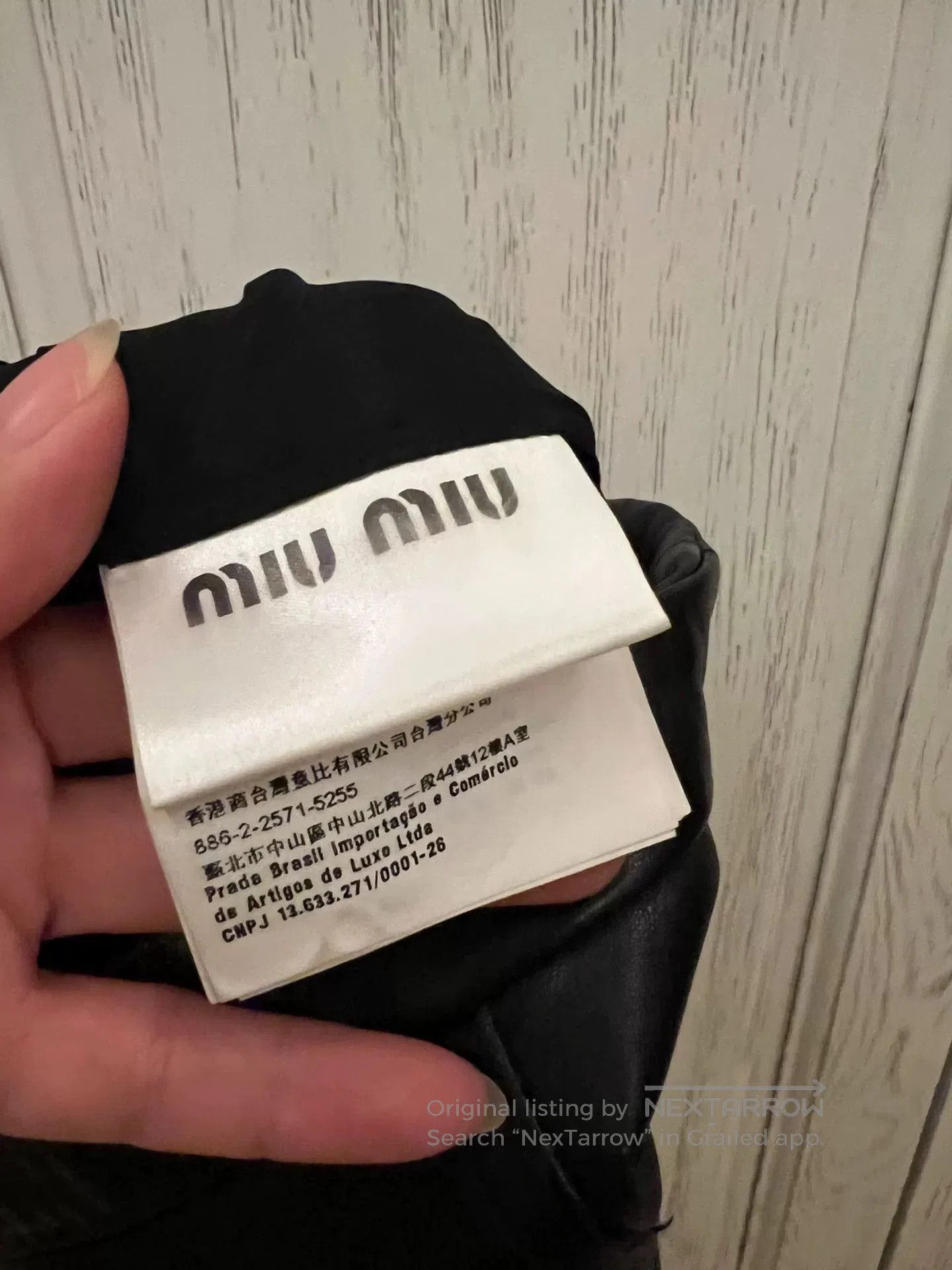 Miu Miu Miumiu Lambskin Mini Skirt. Size 39" - 4 Thumbnail