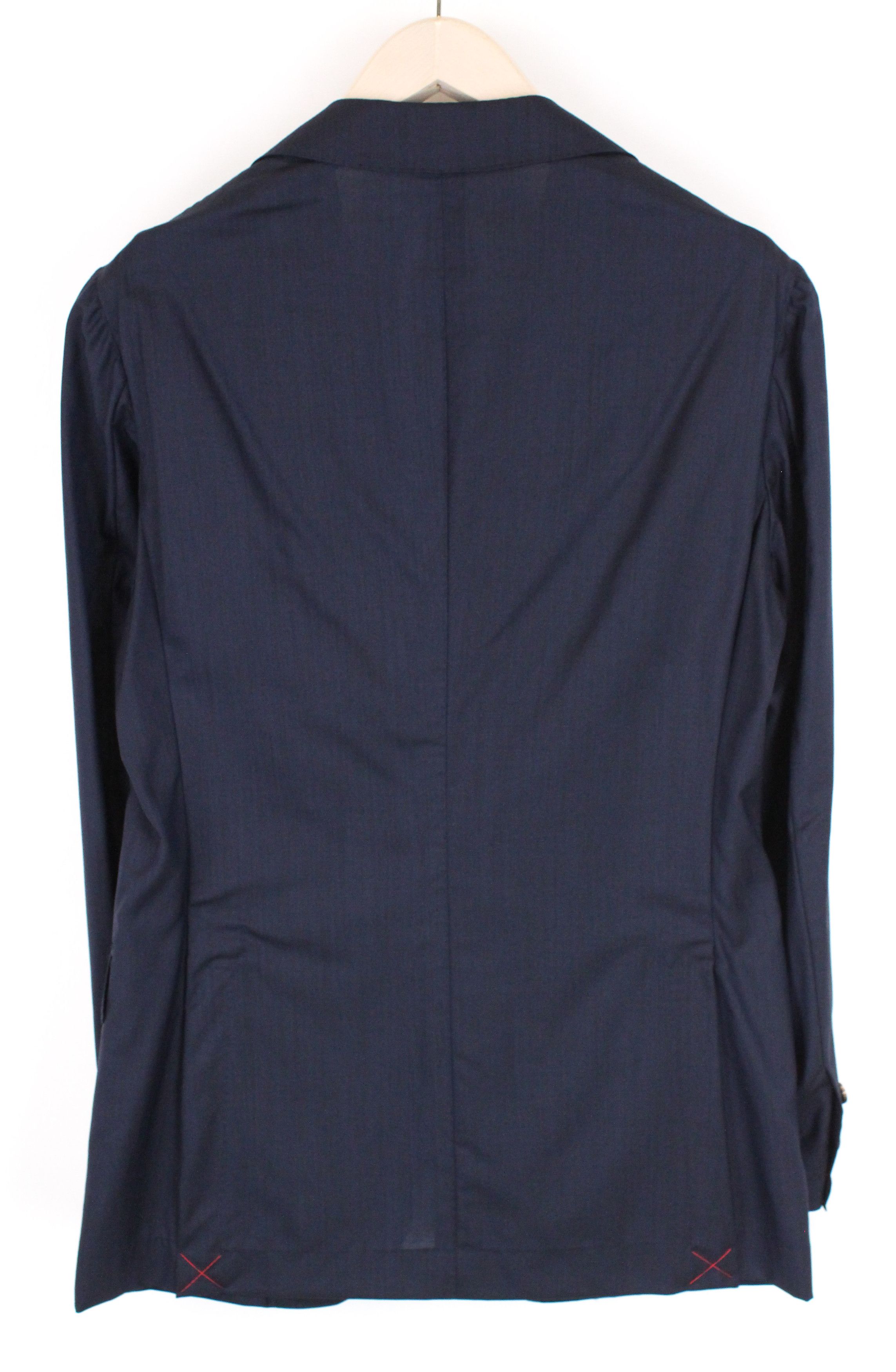 Suitsupply HAVANA UK36R Blue Wool Silk Slim Suit 55090 Size 36R - 5 Thumbnail