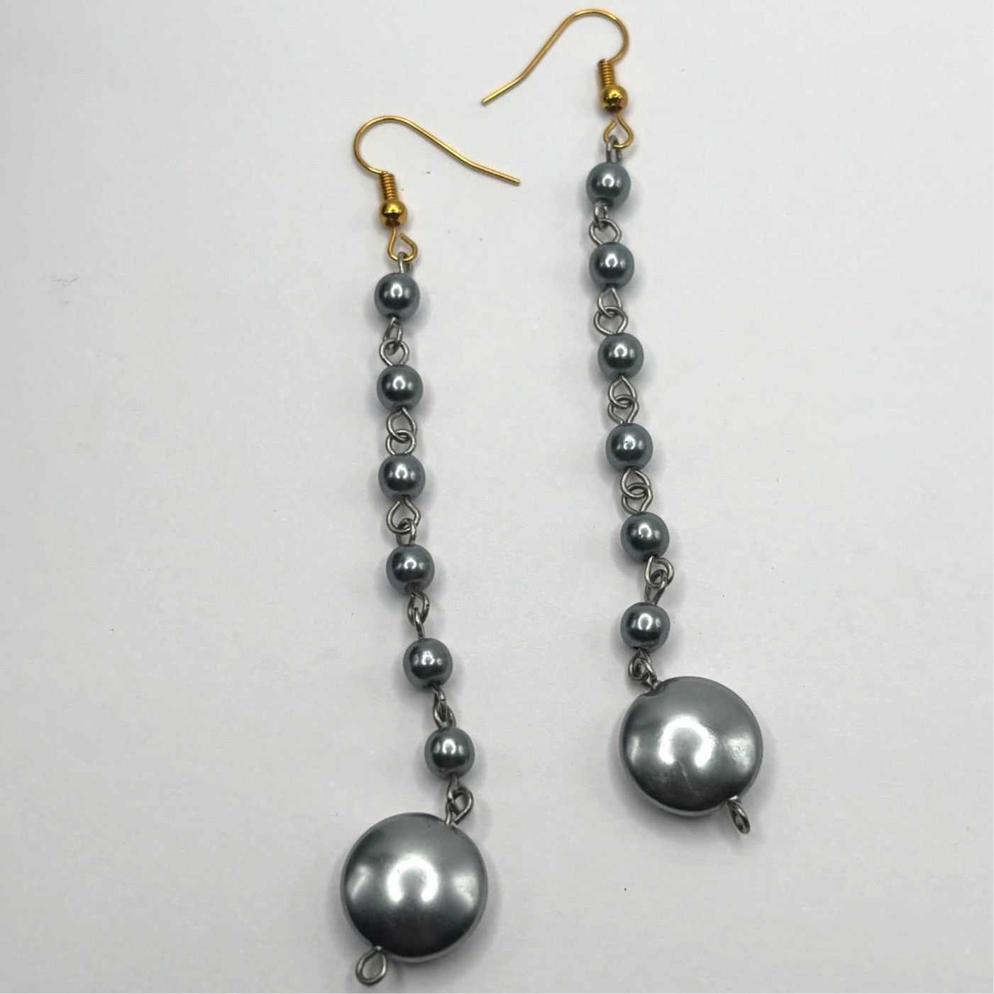 Other Silver & Gold Pearl Earrings Size ONE SIZE - 2 Thumbnail