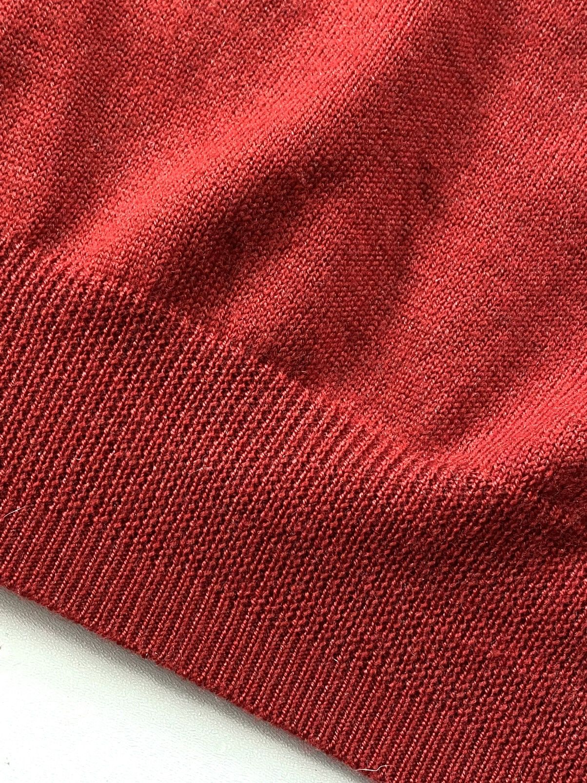 Kiton $1450 Kiton Napoli 100% Cashmere V-Neck Sweater Burgundy Red Size US L / EU 52-54 / 3 - 9 Thumbnail