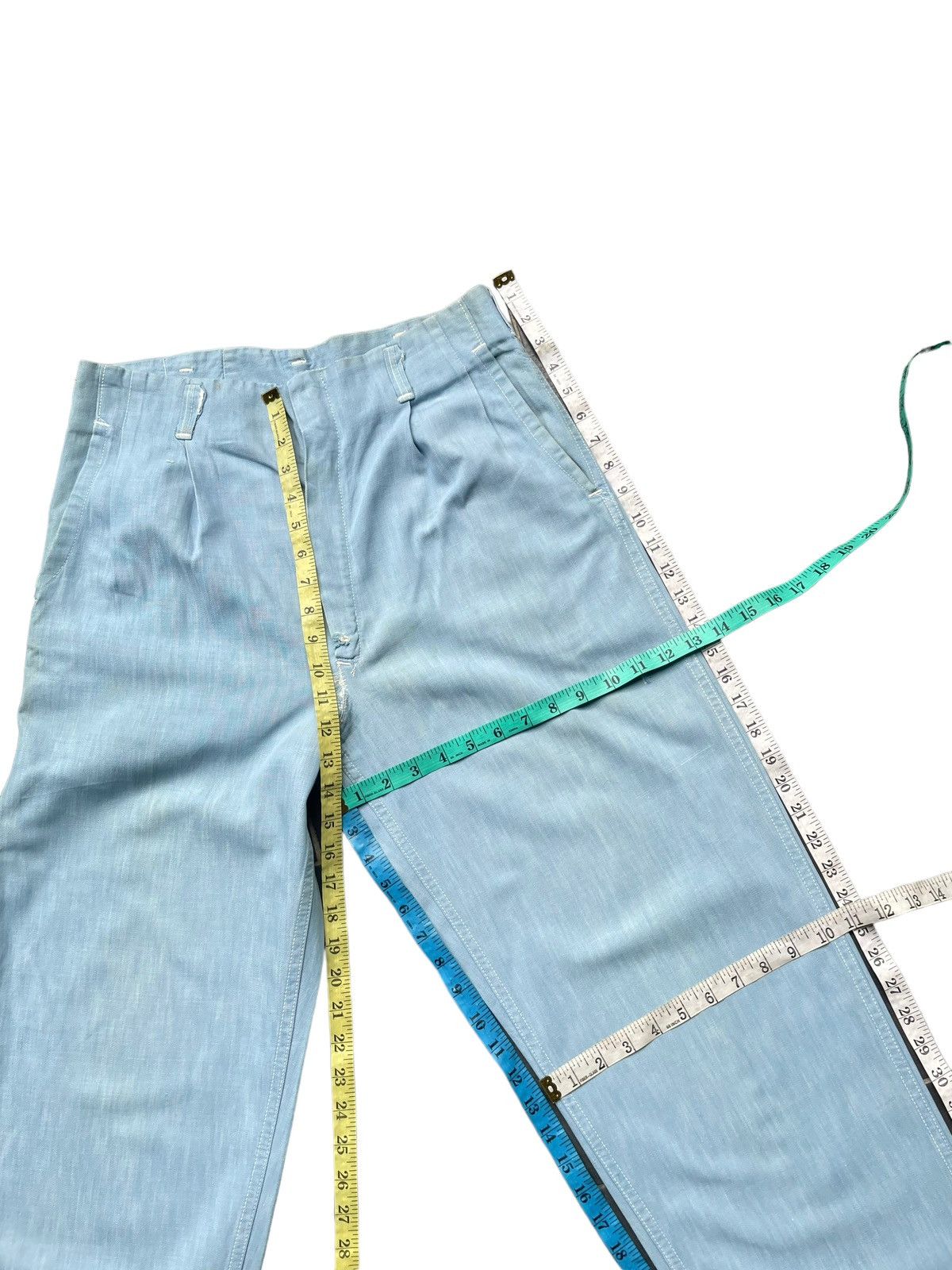 Vintage Vintage Late 30’s Unknown Brand Trouser Size US 31 - 20 Thumbnail