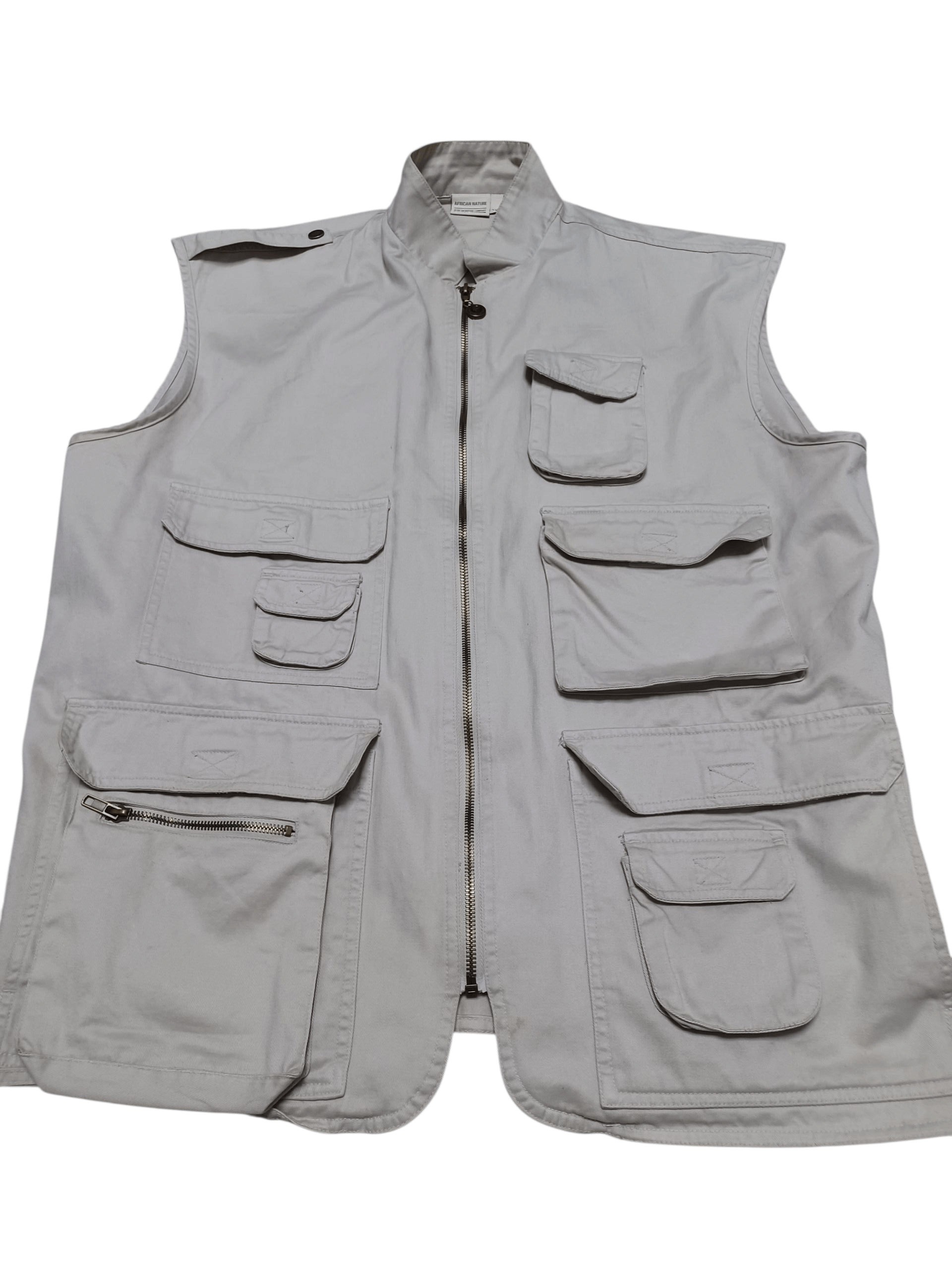 Other AVANT GARDE MULTIPOCKET JAPANESE MILITARY AFRICAN NATUR VEST Size US XXL / EU 58 / 5 - 2 Thumbnail