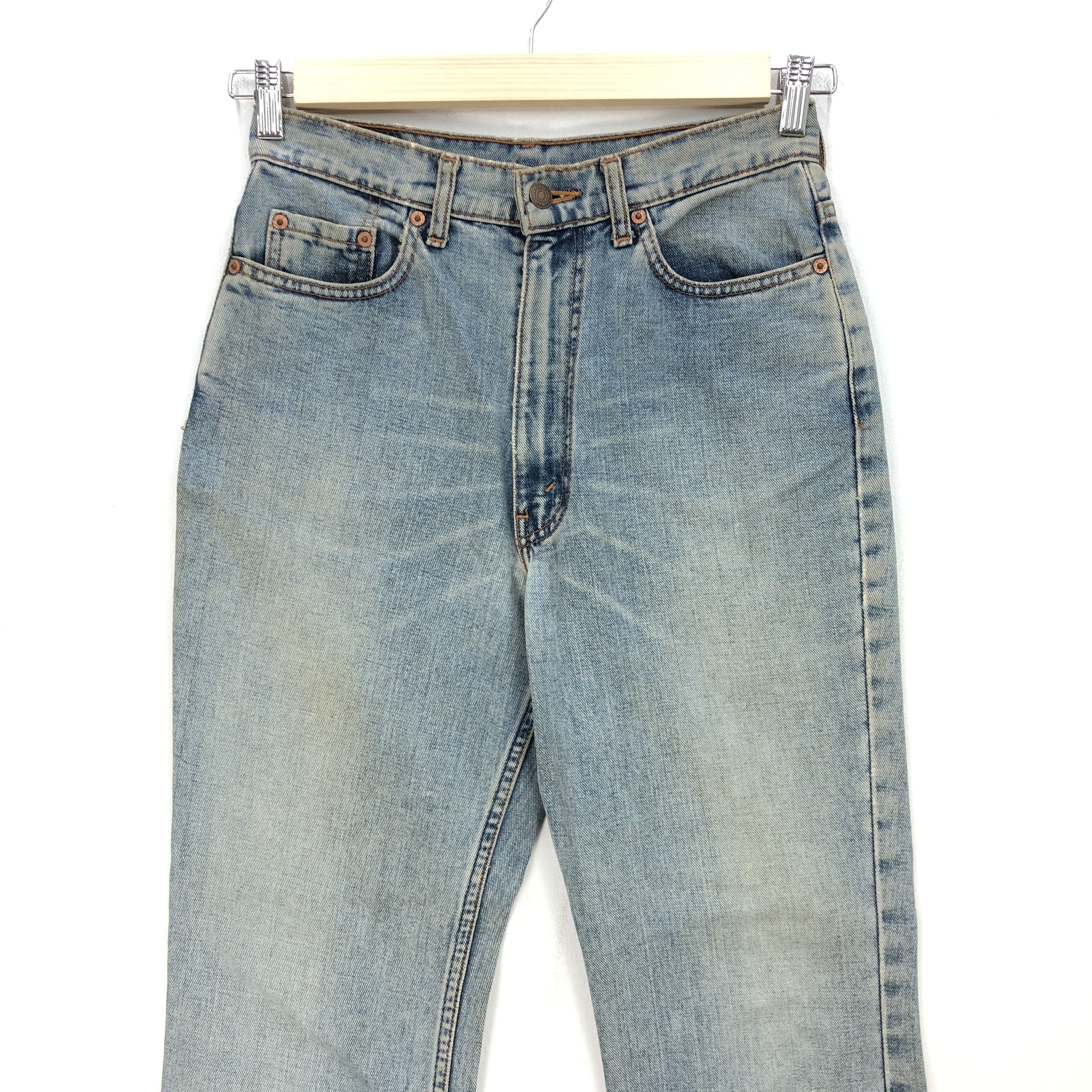 Levi's Vintage Levis Bell Bottom Jeans Levi's Flare Boot Cut Denim Size 28" / US 6 / IT 42 - 3 Thumbnail
