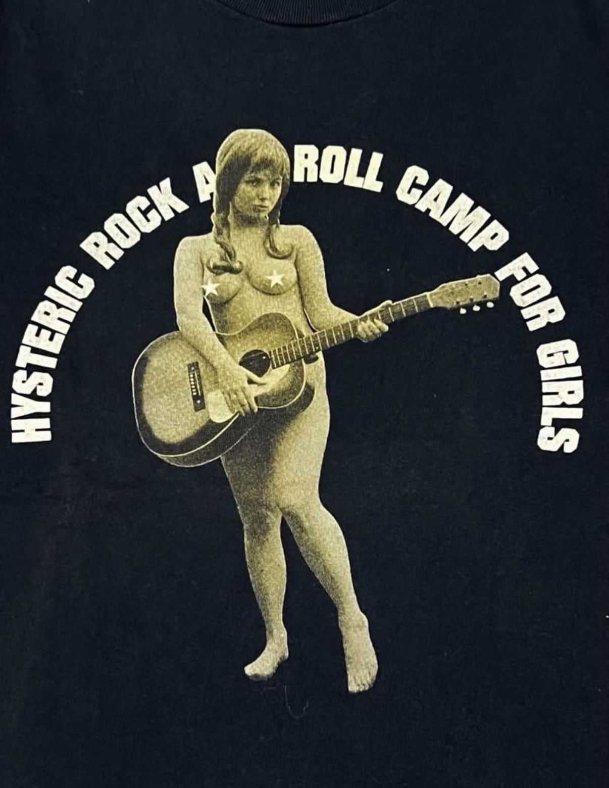 Hysteric Glamour Vintage Hysteric Glamour Rock & Roll Camp For Girls Tee Size US S / EU 44-46 / 1 - 4 Thumbnail