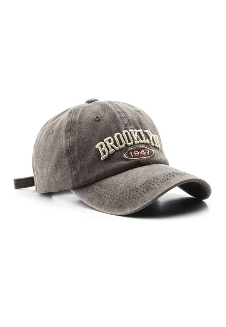 Other Brooklyn Embroidered Brown Adjustable Baseball Cap Size ONE SIZE - 1 Thumbnail