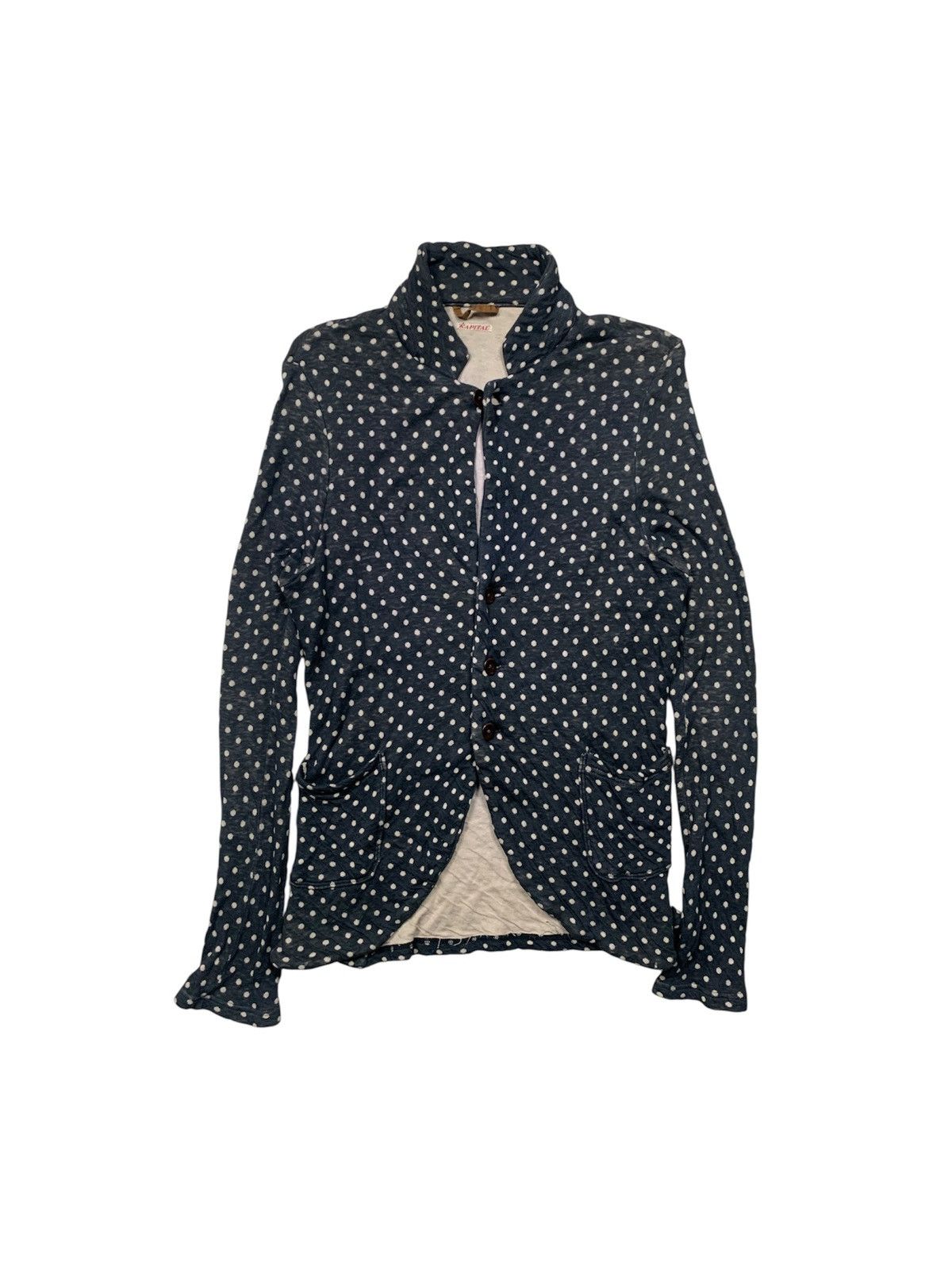 Kapital 2000s Kapital polka dot knit blazzer Size S / US 4 / IT 40 - 1 Thumbnail