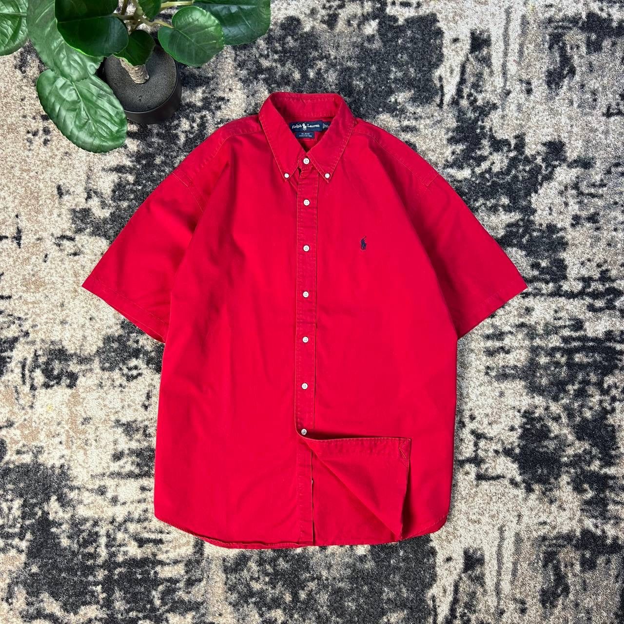 Polo Ralph Lauren Polo Ralph Lauren Vintage Y2K Mini Logo Button Up Shirt Size US XL / EU 56 / 4 - 1 Thumbnail