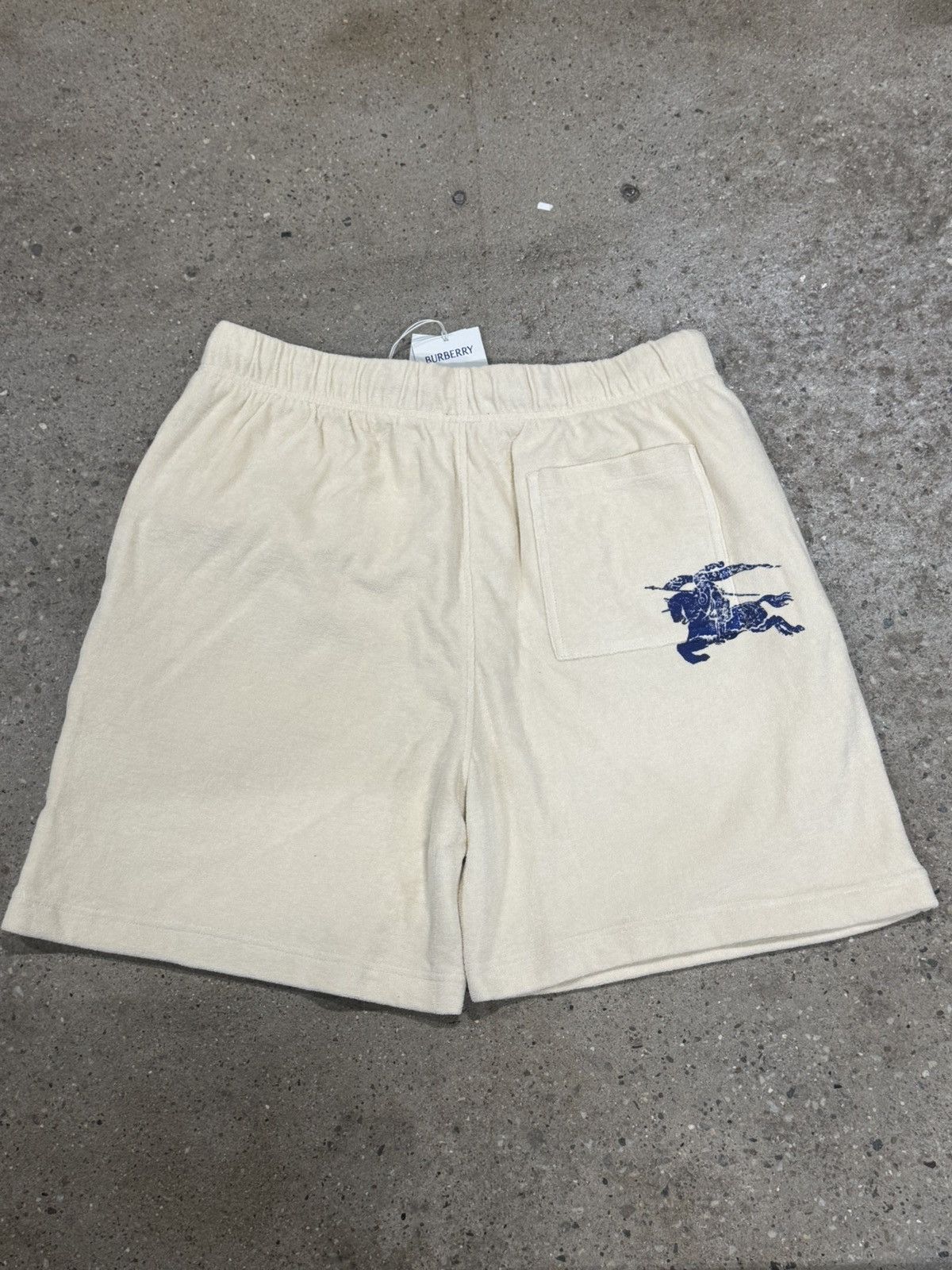 Burberry Burberry Logo Towel Shorts NEW 850$ Size US 36 / EU 52 - 1 Thumbnail