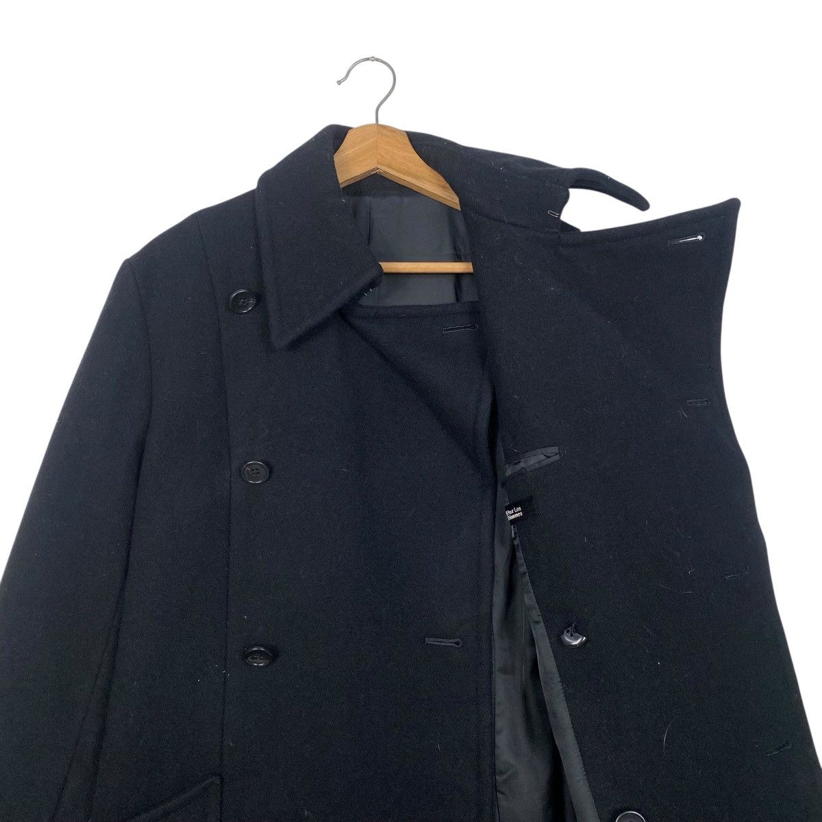 5351 POUR LES HOMMES × Japanese Brand 5351 Homme double breasted wool long coat Size US M / EU 48-50 / 2 - 10 Thumbnail