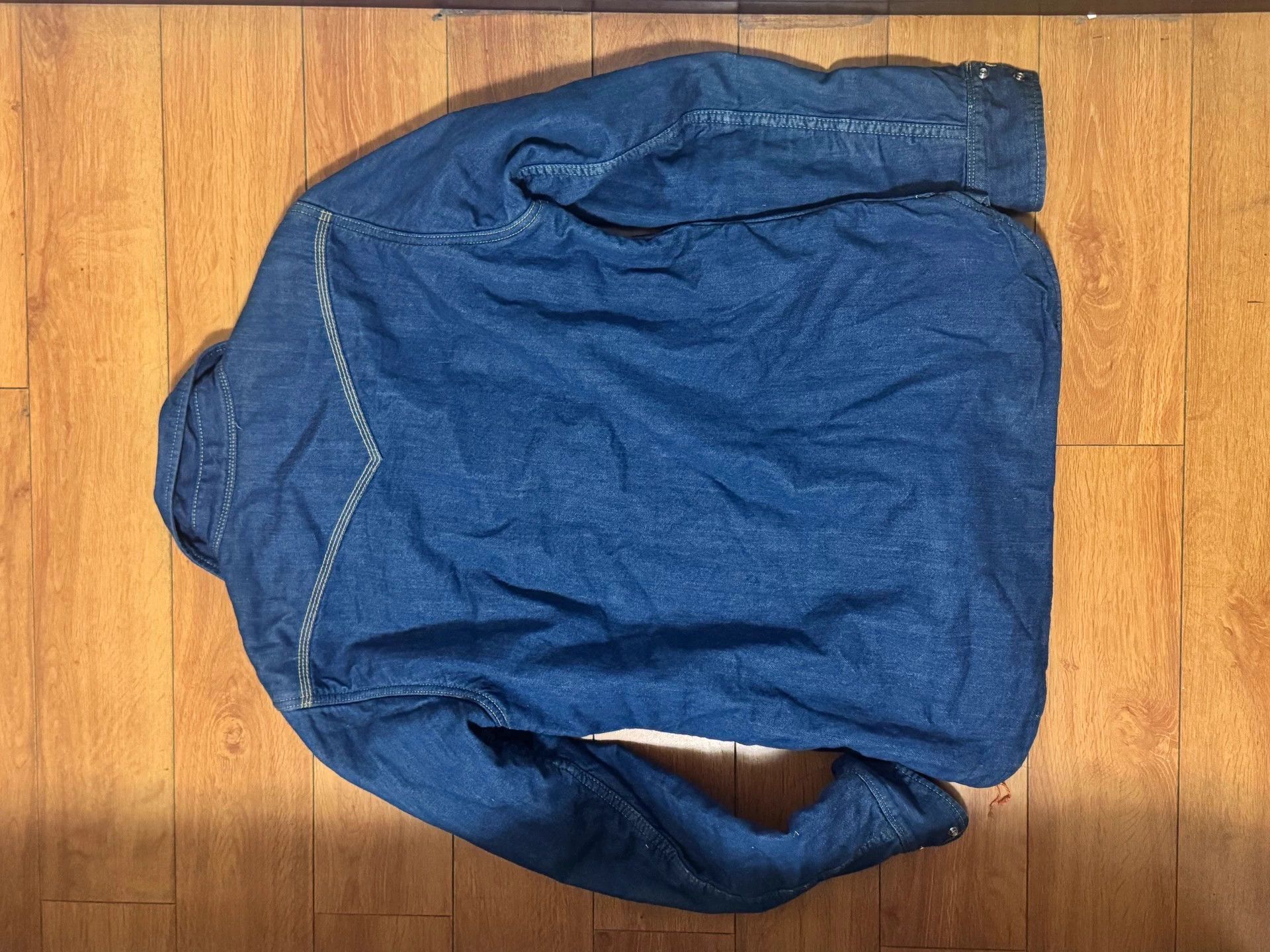 Iron Heart IRON HEART Fleece Lined Heavyweight Shirt M Rare Fades Size US M / EU 48-50 / 2 - 2 Thumbnail