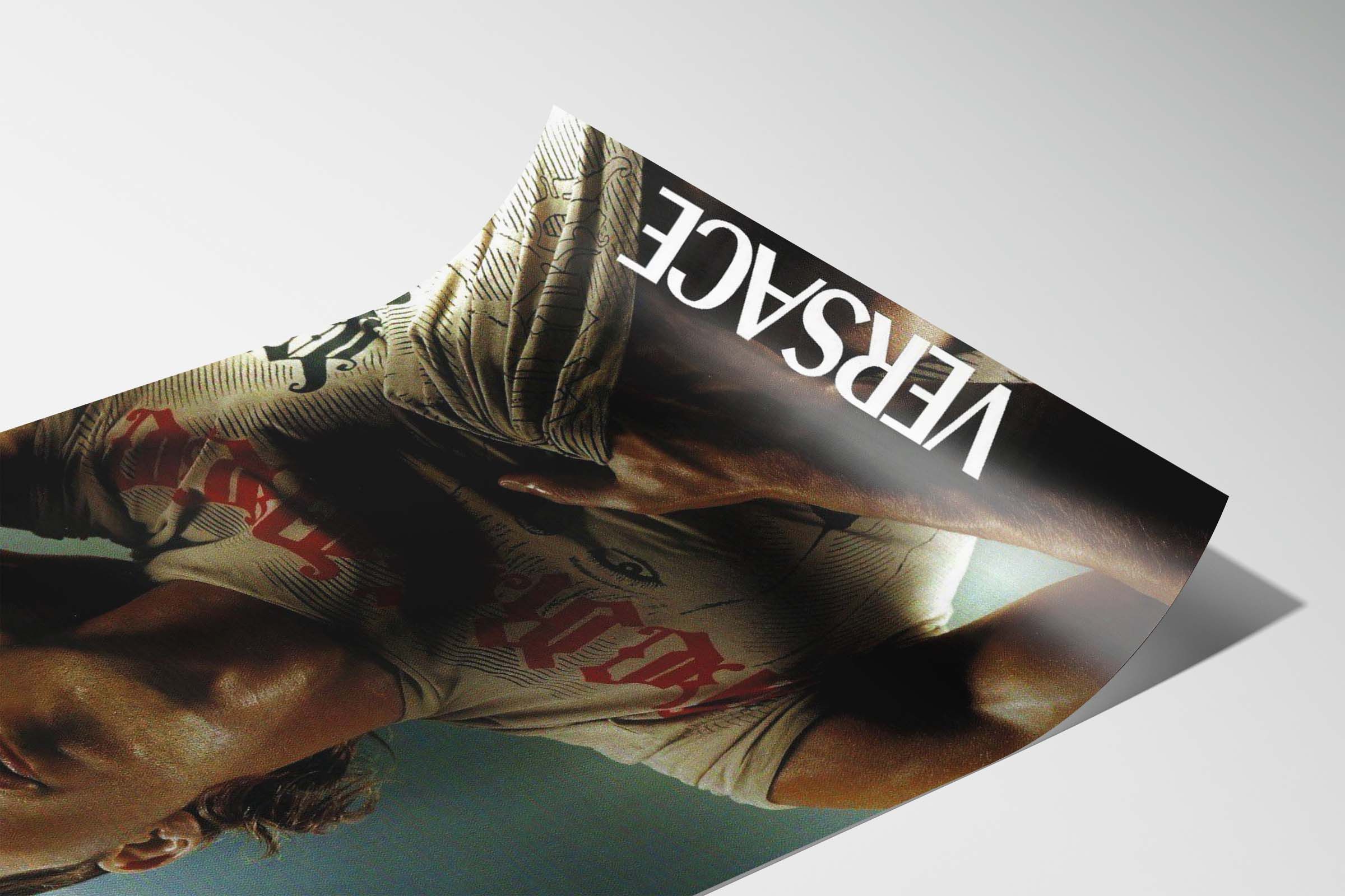Versace 90s Versace Poster Gift Vintage Archive Book Logo Magazine Size ONE SIZE - 4 Thumbnail