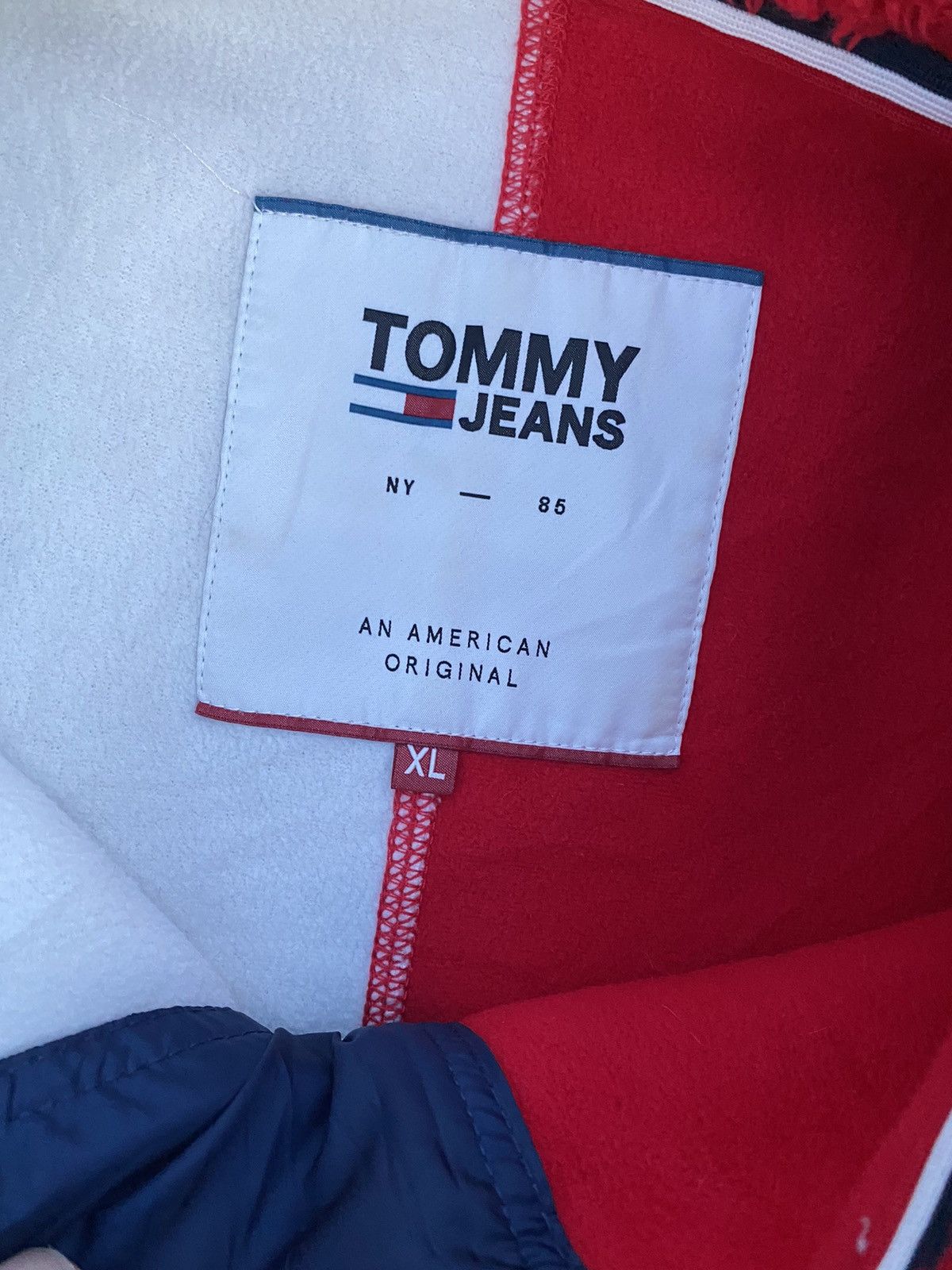 Tommy Hilfiger Tommy Hilfiger Anorak Halfzip Deep Pile Fleece Size US XL / EU 56 / 4 - 15 Thumbnail