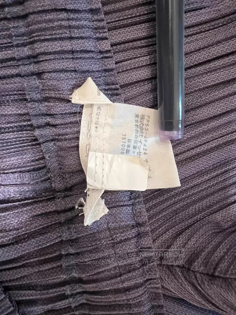 Issey Miyake Issey Miyake Pleated Asymmetric Pants Size 26" / US 2 / IT 38 - 5 Thumbnail
