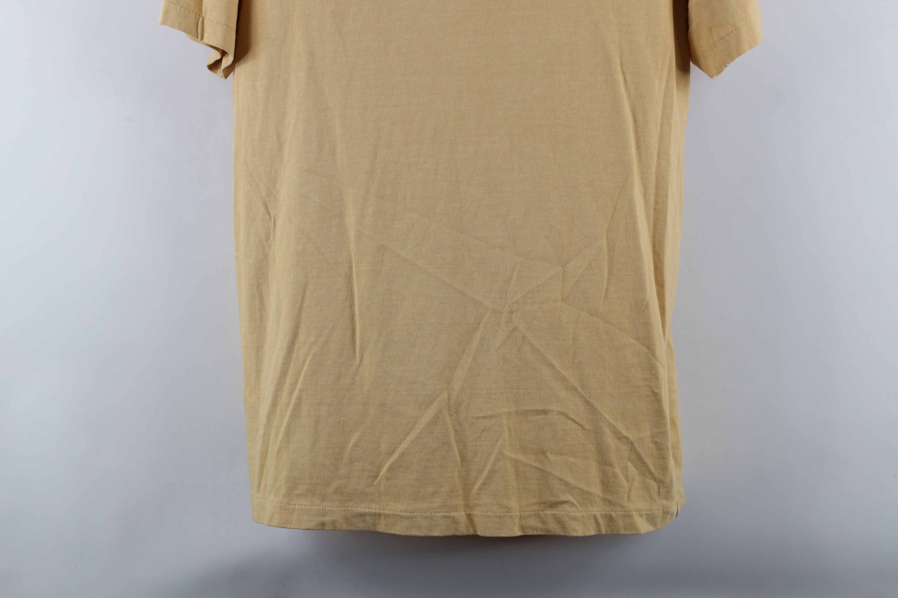 Madewell × Vintage Madewell All Day Blank Short Sleeve T-Shirt Yellow Cotton Size US M / EU 48-50 / 2 - 3 Thumbnail