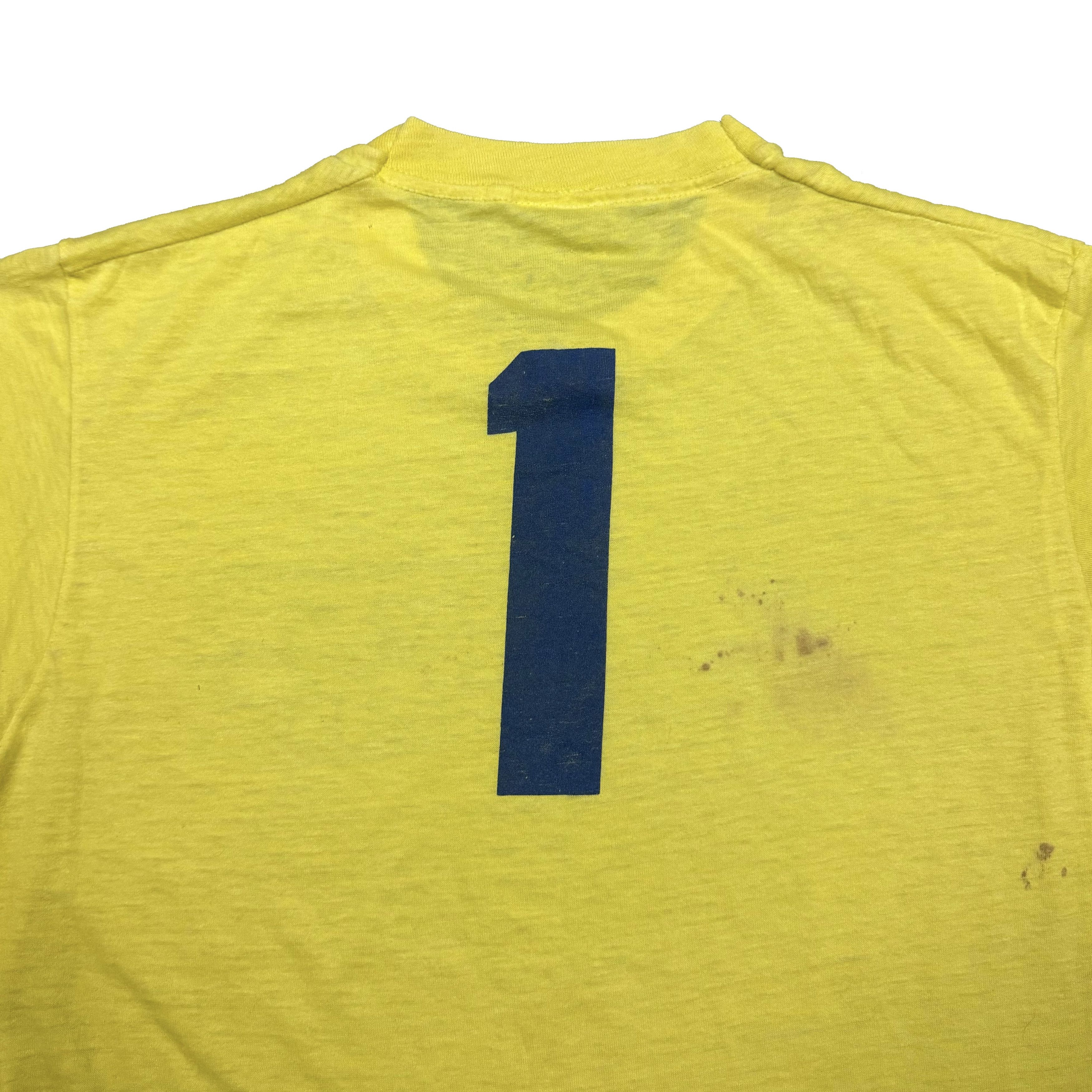 Vintage VTG 70s 80s International FC Soccer Team Goalkeeper T Shirt Size US M / EU 48-50 / 2 - 4 Thumbnail
