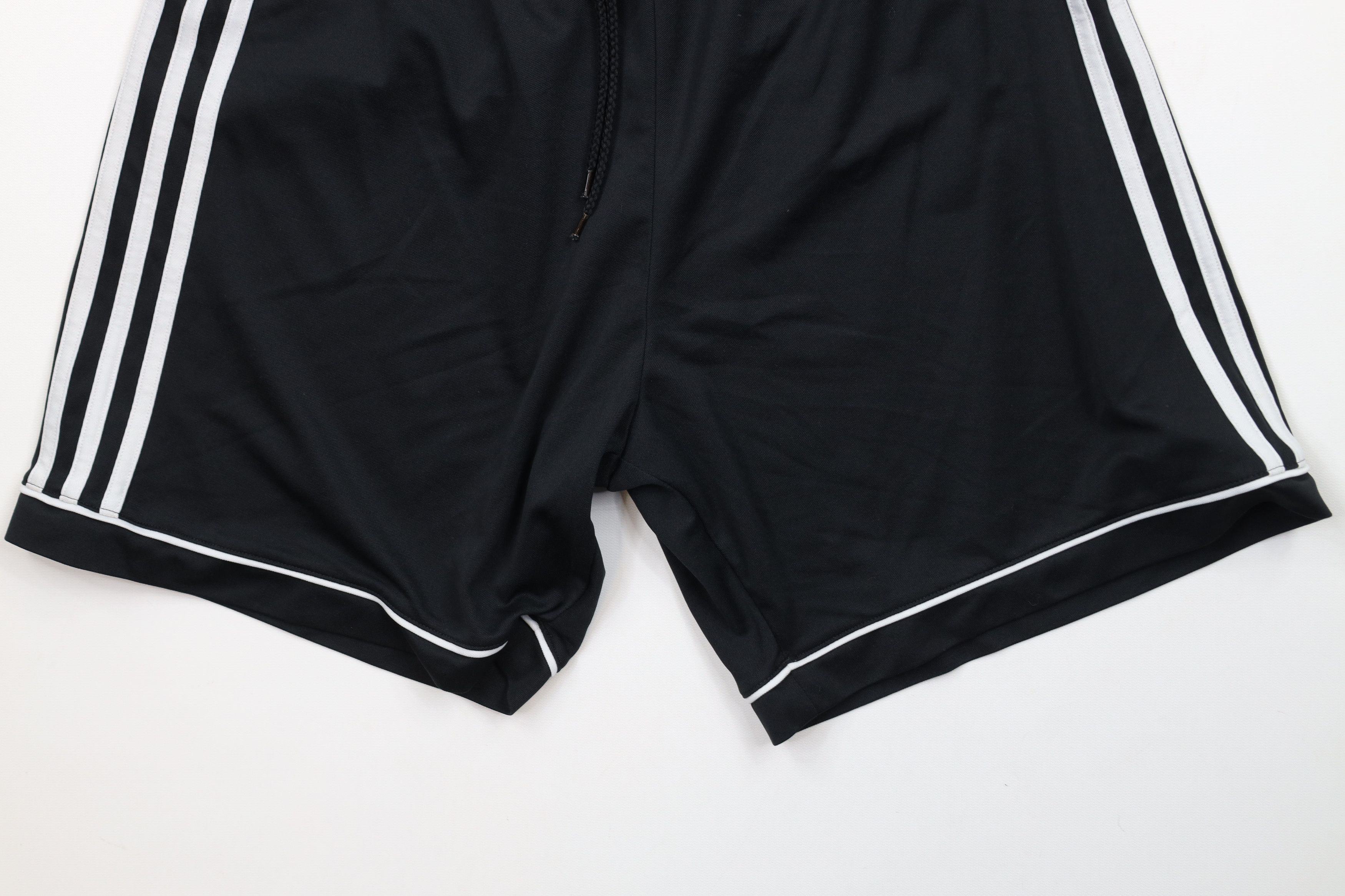 Adidas × Vintage Vintage Adidas Striped Running Jogging Soccer Shorts Black Size US 34 / EU 50 - 4 Thumbnail