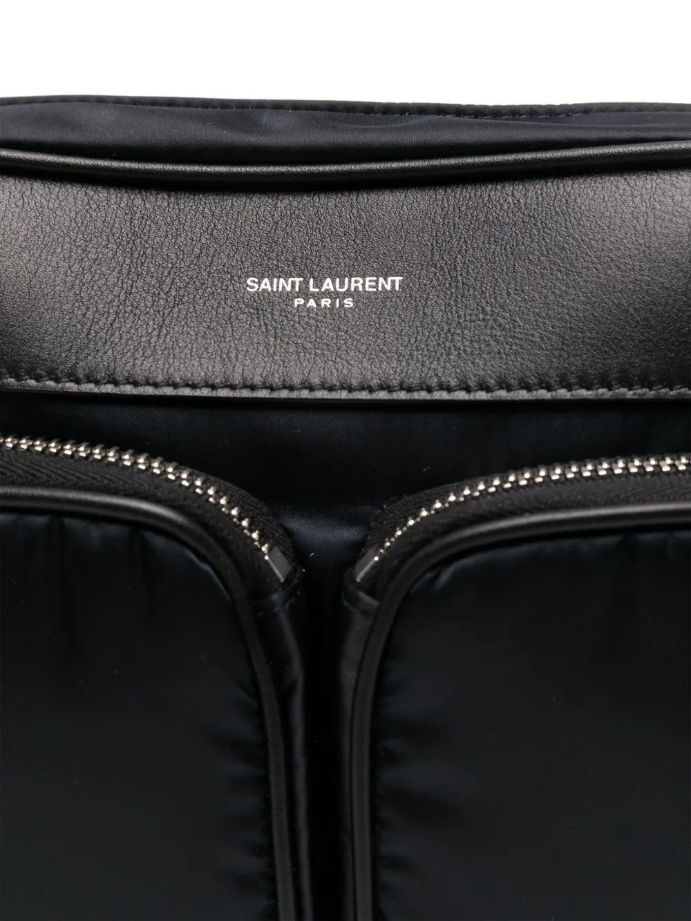 Saint Laurent Paris o1b1hav110425 Size: OS / City New Camera Nylon Bag in Black Size ONE SIZE - 4 Thumbnail