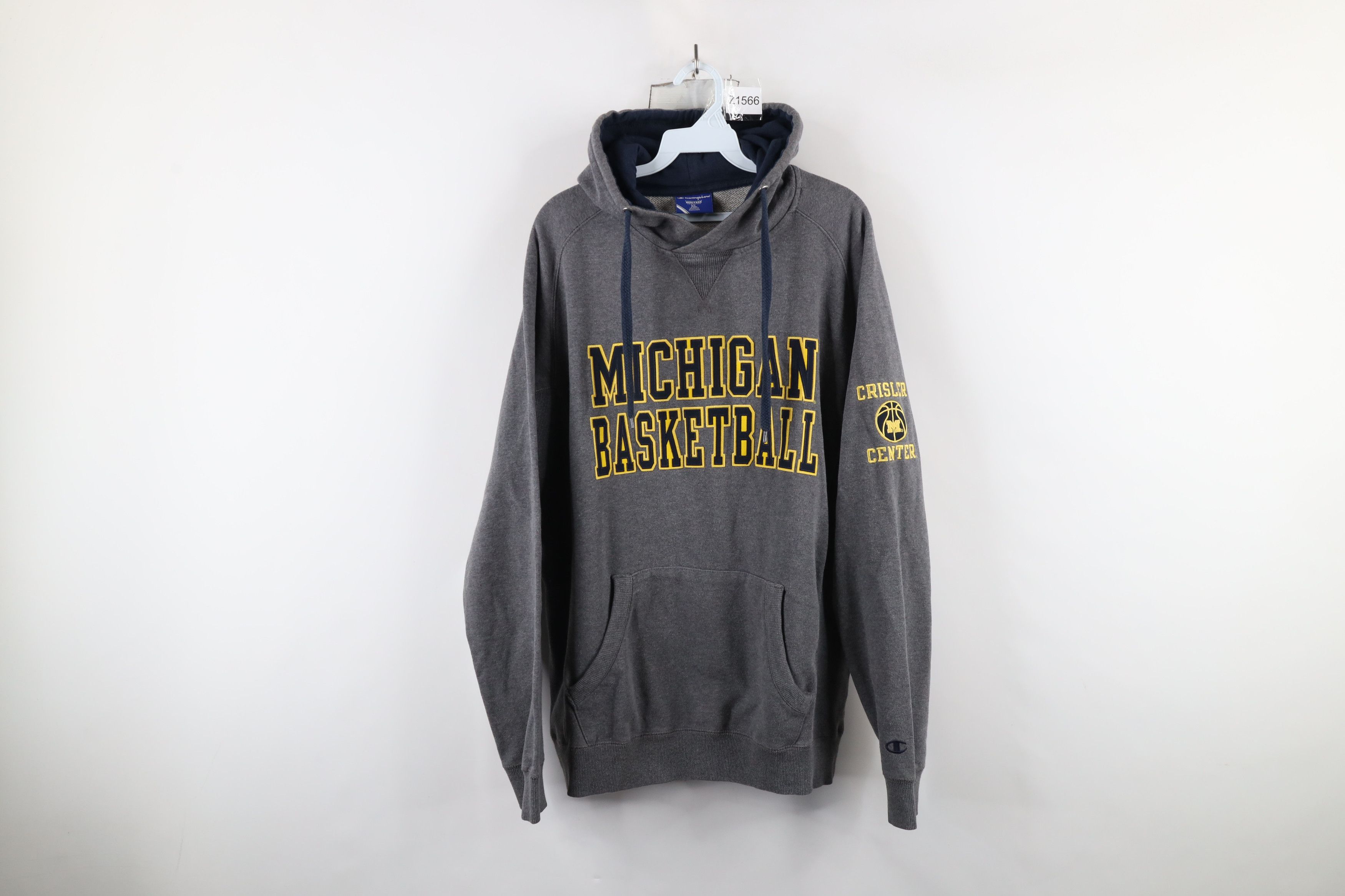 Champion × Vintage Vintage Champion University of Michigan Basketball Hoodie Size US XL / EU 56 / 4 - 1 Thumbnail