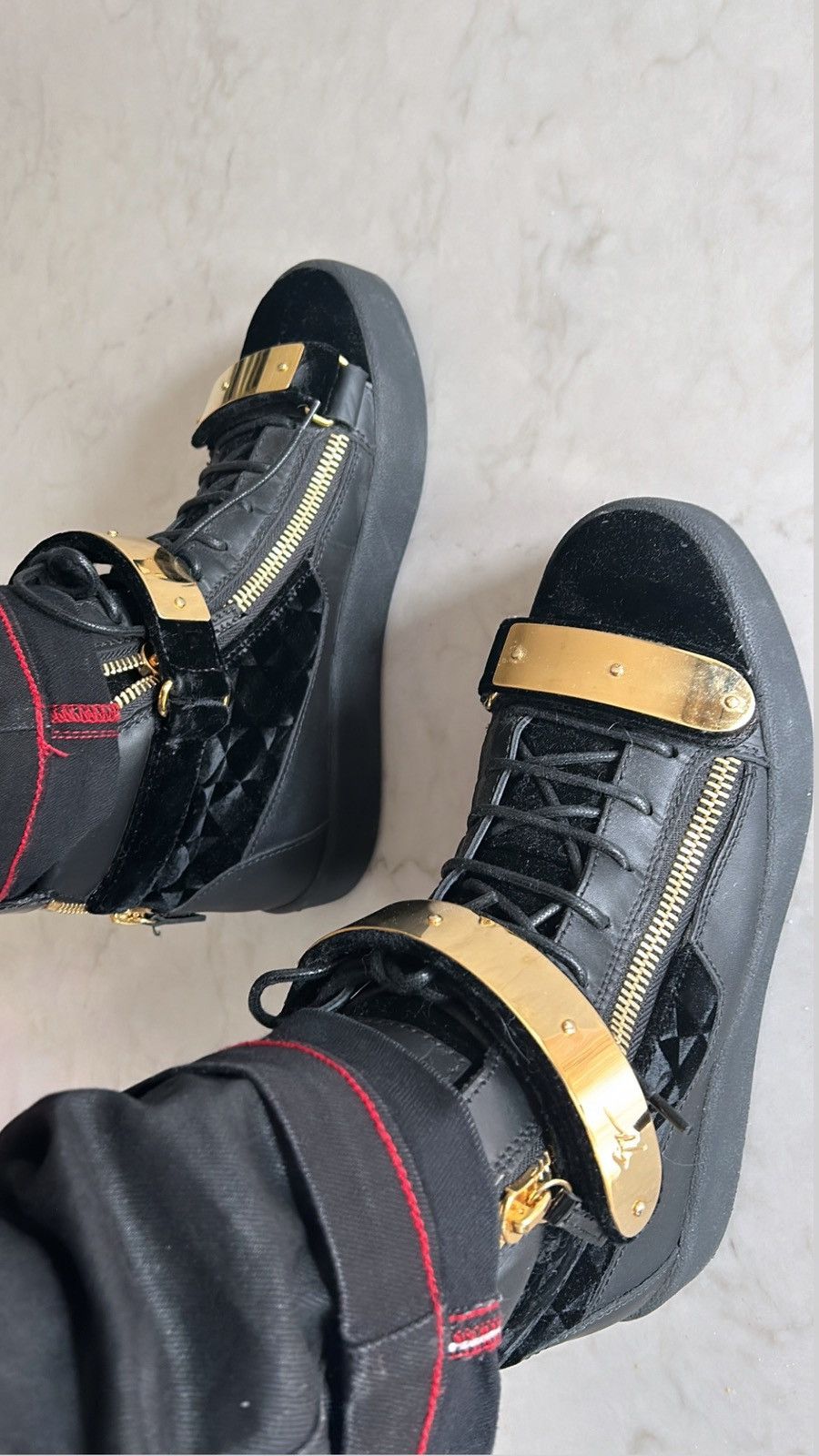 Giuseppe Zanotti Giuseppe Zanotti COBY high top sneakers Size US 9 / EU 42 - 2 Thumbnail