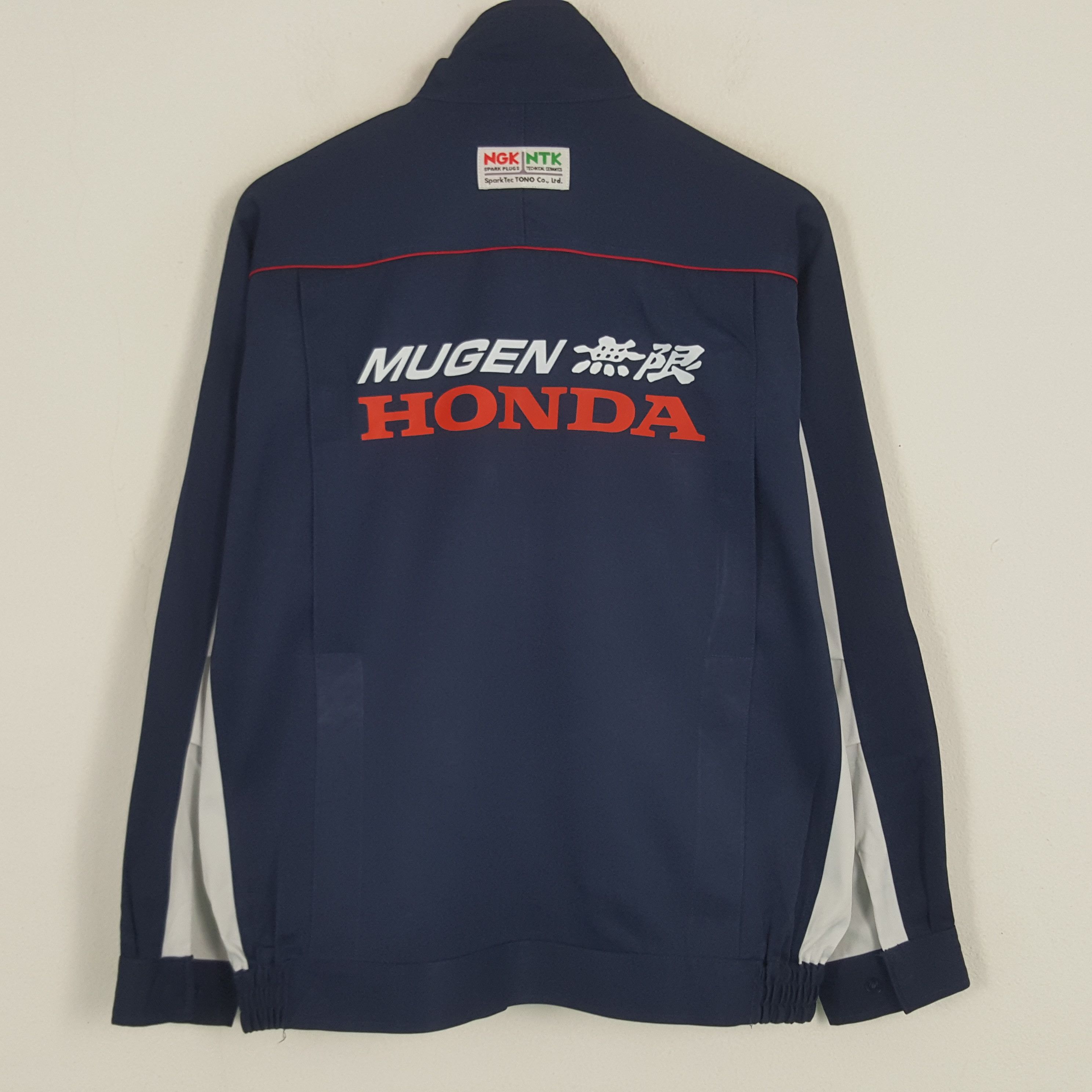 Honda × Japanese Brand × Vintage Vintage Mugen Honda Racing Custom Japan Uniform Jacket Size US XL / EU 56 / 4 - 1 Thumbnail