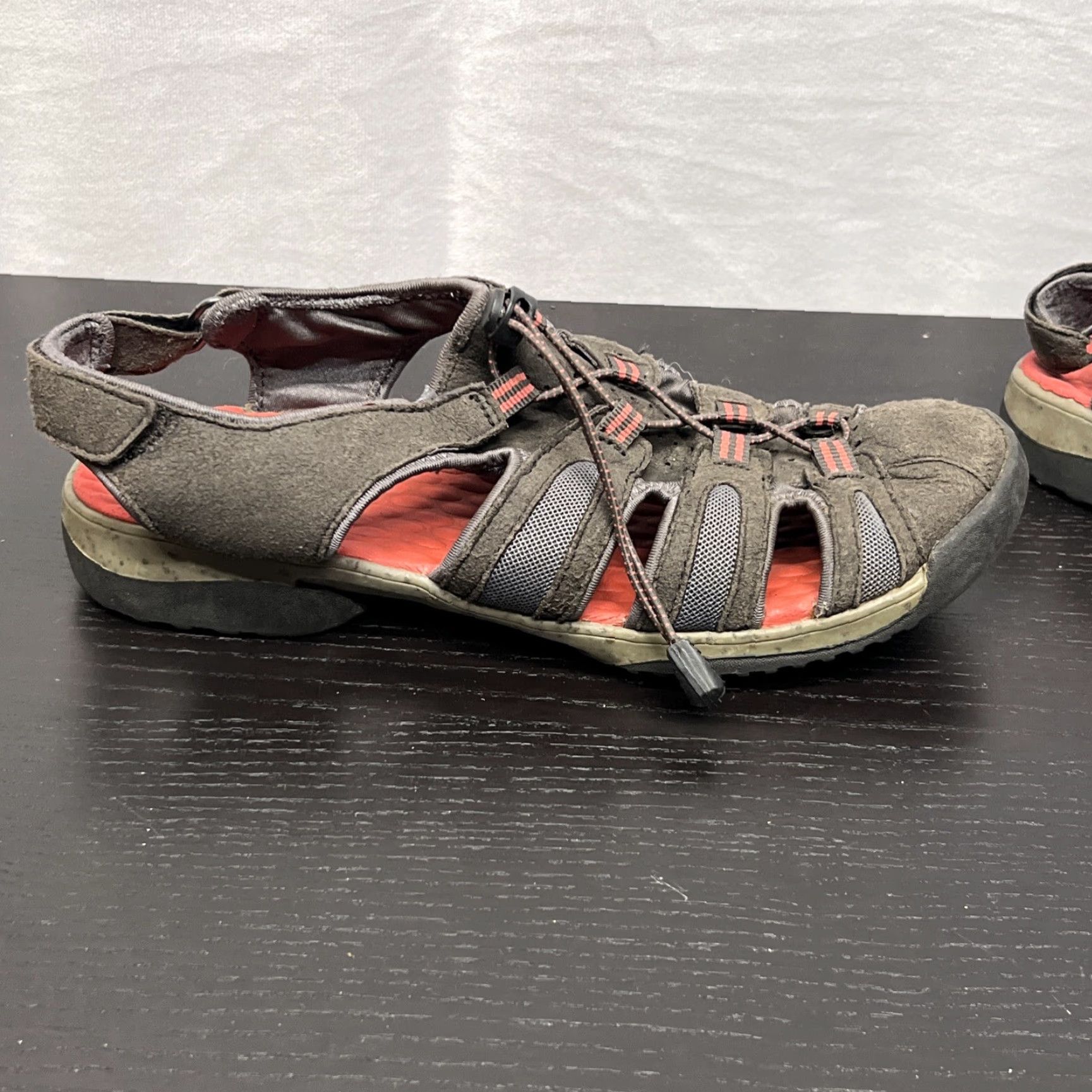 Clarks Clarks Sandal Fisherman 13291 Women’s Size 9M M Leather Outdoor Adjustable Breathable Comfort Size US 4 / IT 34 - 3 Thumbnail