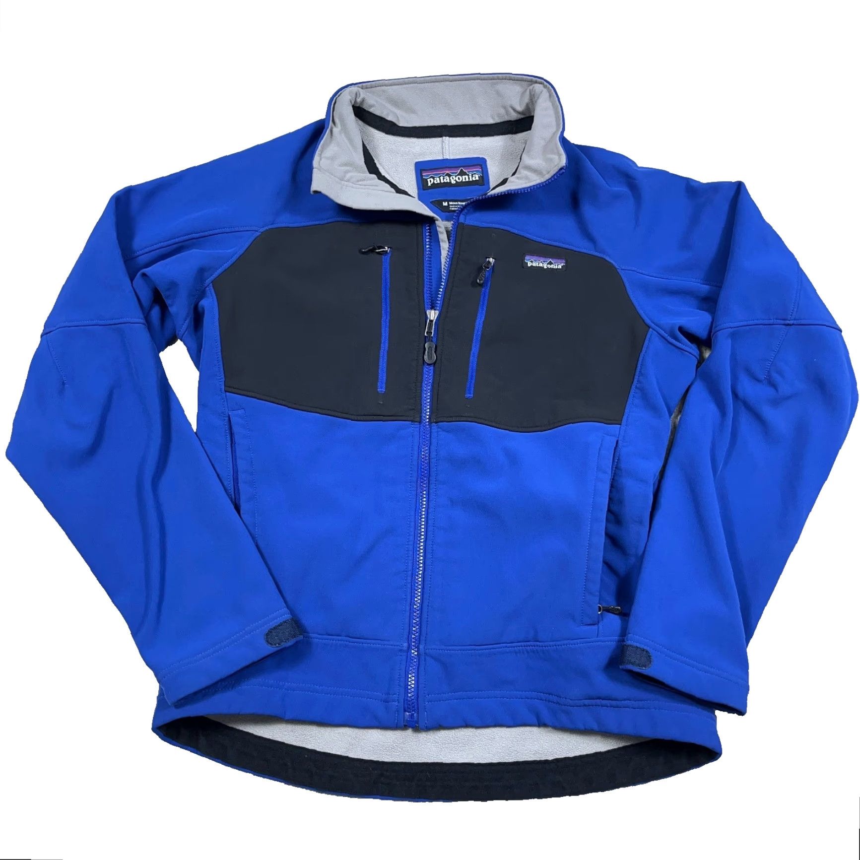 Patagonia Patagonia Talus Jacket Men M Royal Blue Softshell Full Zip Lined Regular Fit Size US M / EU 48-50 / 2 - 2 Thumbnail
