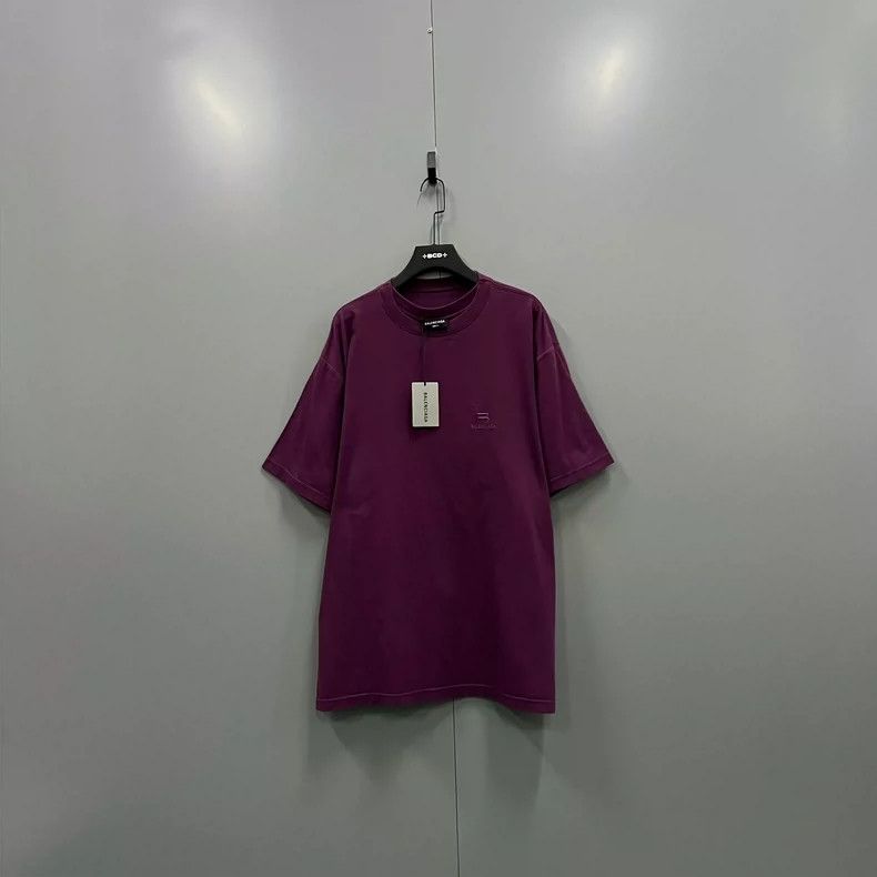 Balenciaga Balenciaga Double Hook Embroidery Fake Two-Piece Short Sle Size US XXS / EU 40 - 1 Thumbnail