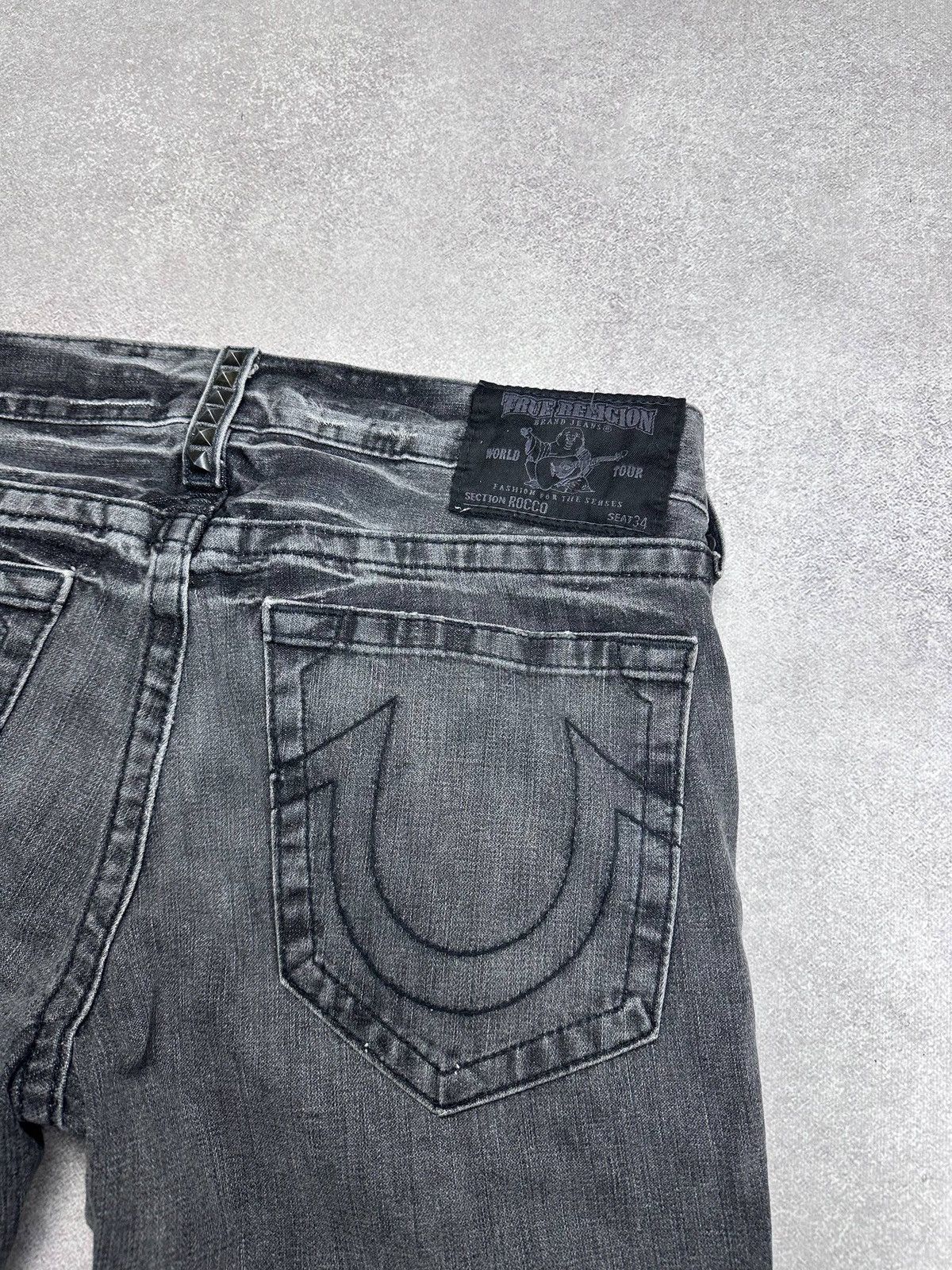 True Religion Vintage True Religion Rocco Baggy Jeans Rare 36 Straigth Size US 36 / EU 52 - 13 Thumbnail