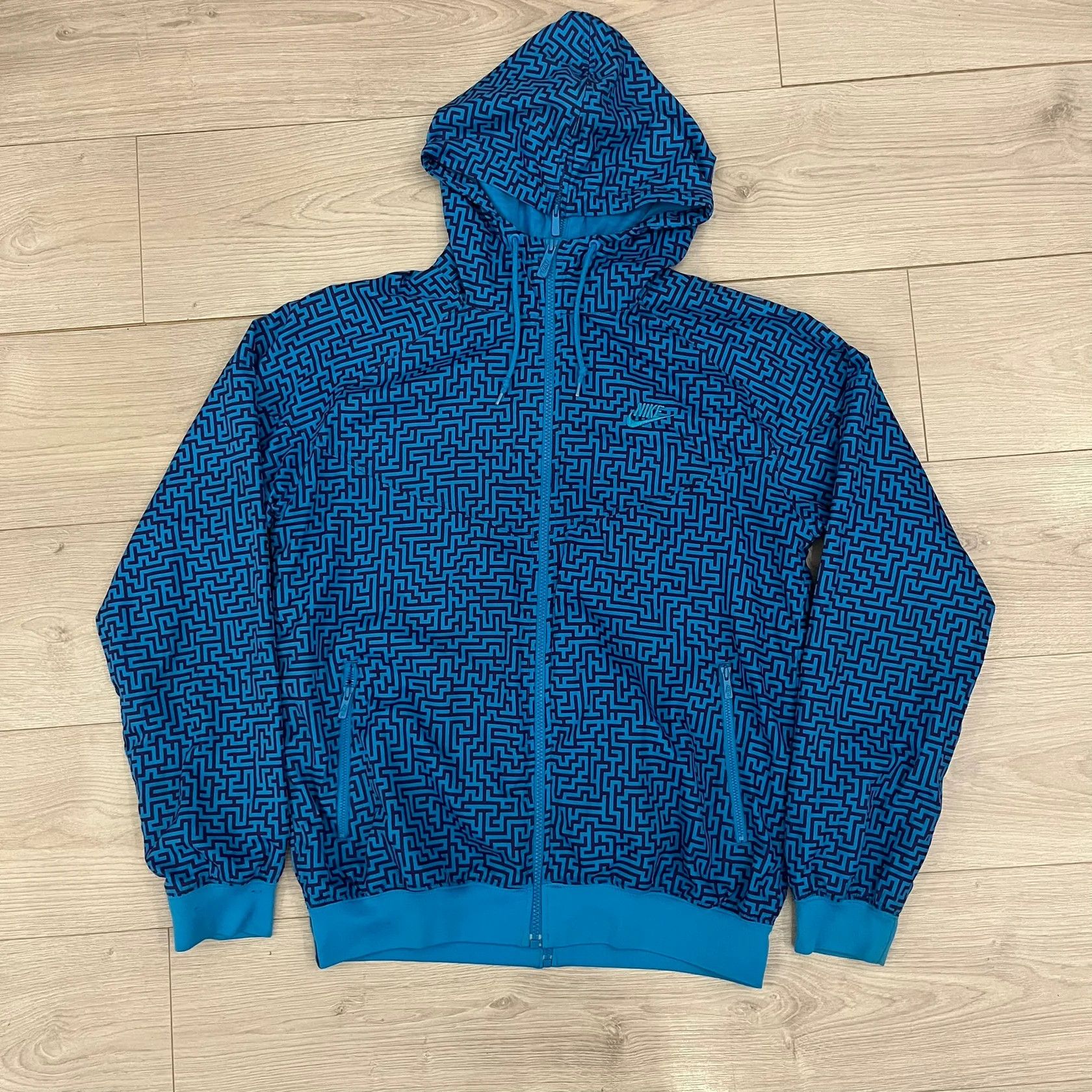 Nike Nike Wood Wood CoLab “Labyrinth” Split Windbreaker Size US M / EU 48-50 / 2 - 1 Thumbnail