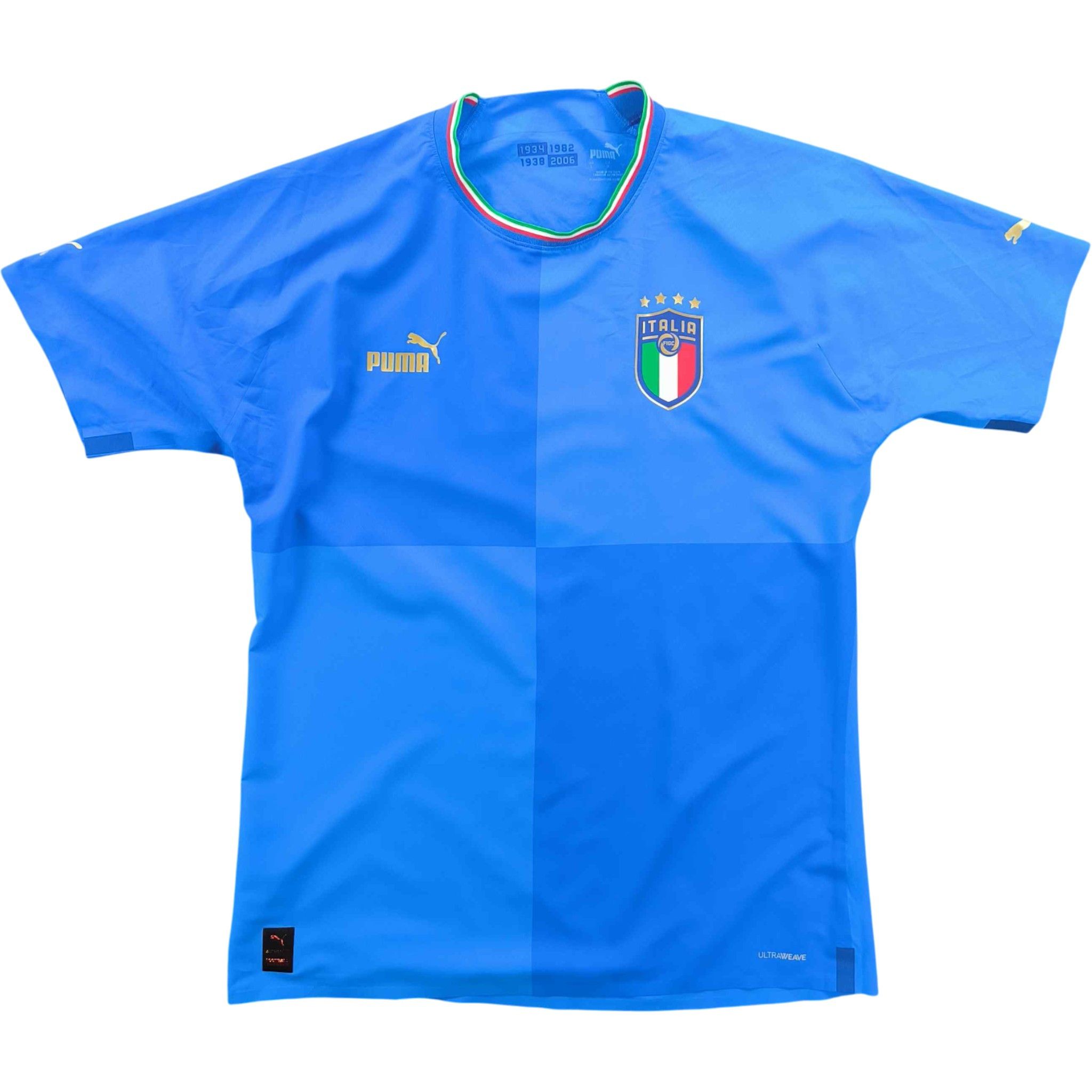 Italy 2022-23 Puma home Player Issue football jersey size L
