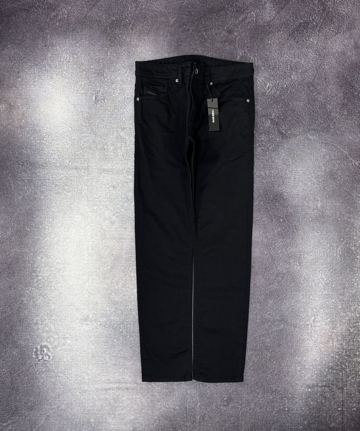 Diesel Diesel Thommer NWT Men’s Black Pants Jeans Stretch Size US 29 - 1 Thumbnail