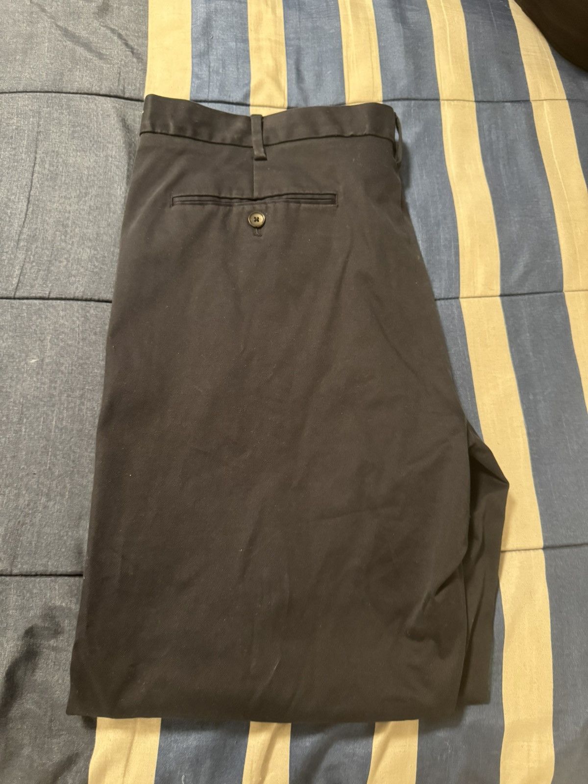 Banana Republic Banana Republic Slim Rapid Movement Chino Navy Blue Size US 42 / EU 58 - 2 Thumbnail
