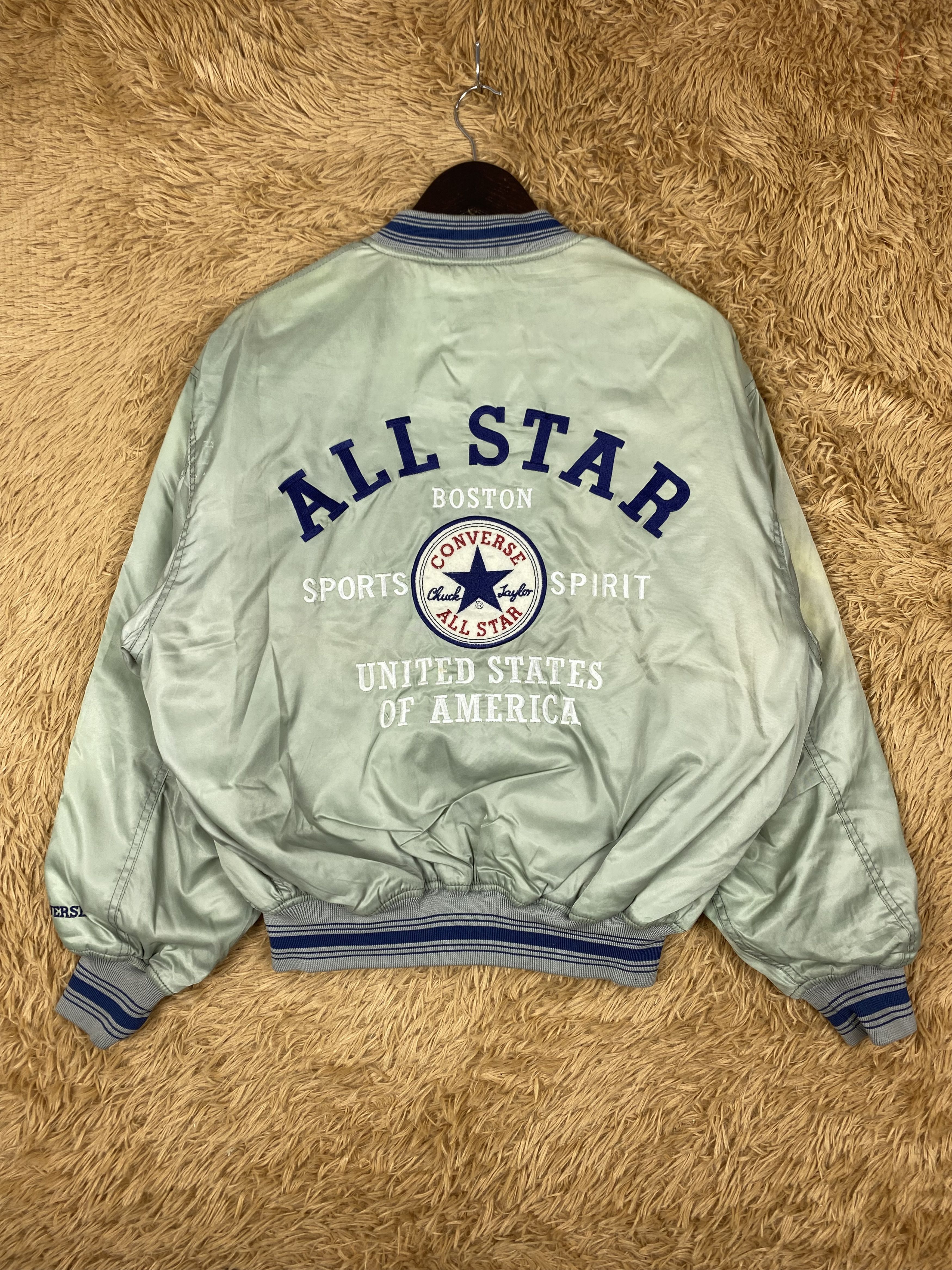 Converse Vintage Converse Quilted Lining Bombers Jacket DJ0631 Size US M / EU 48-50 / 2 - 5 Thumbnail