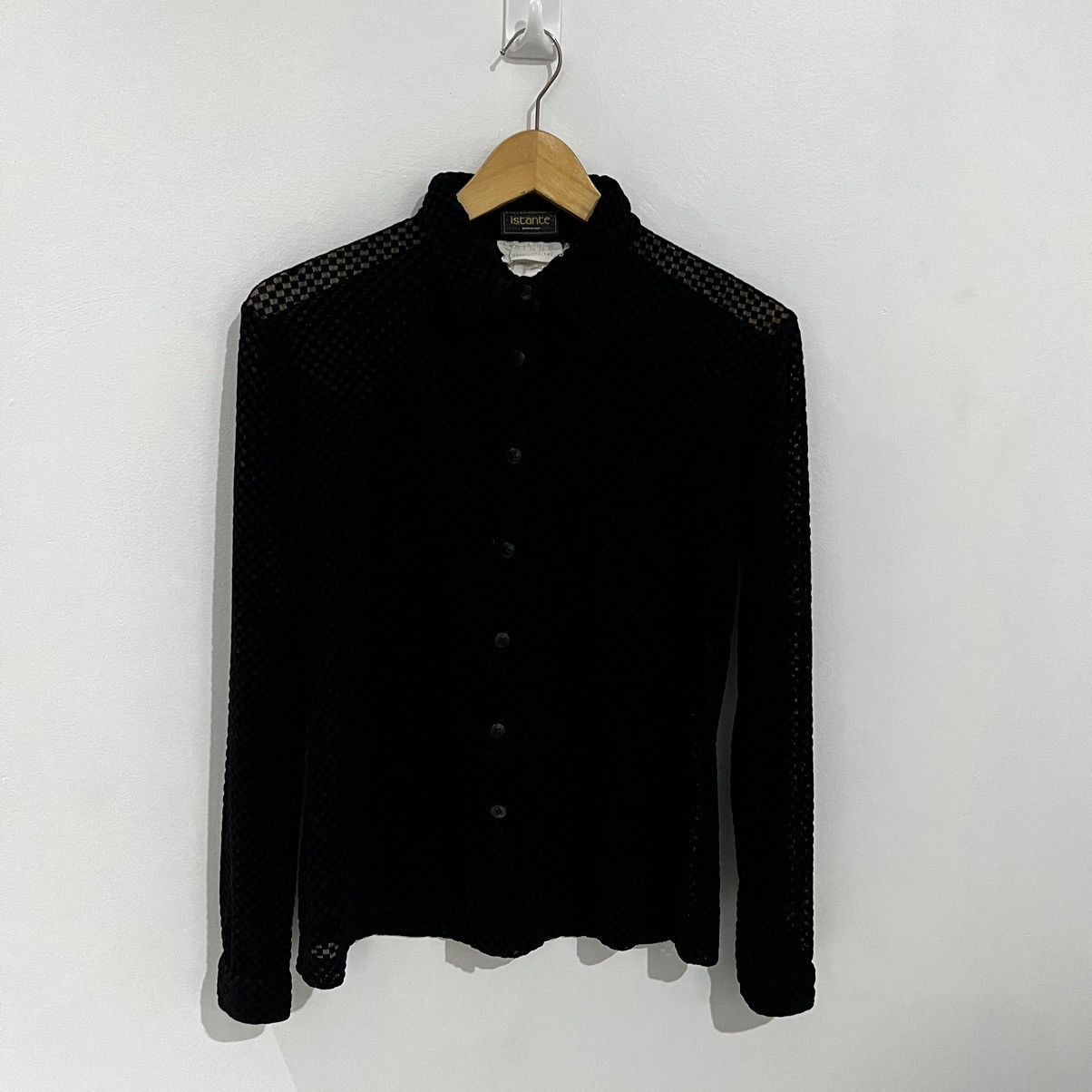 Versace Istante Versace Lace Checkerboard shirt Size M / US 6-8 / IT 42-44 - 1 Thumbnail