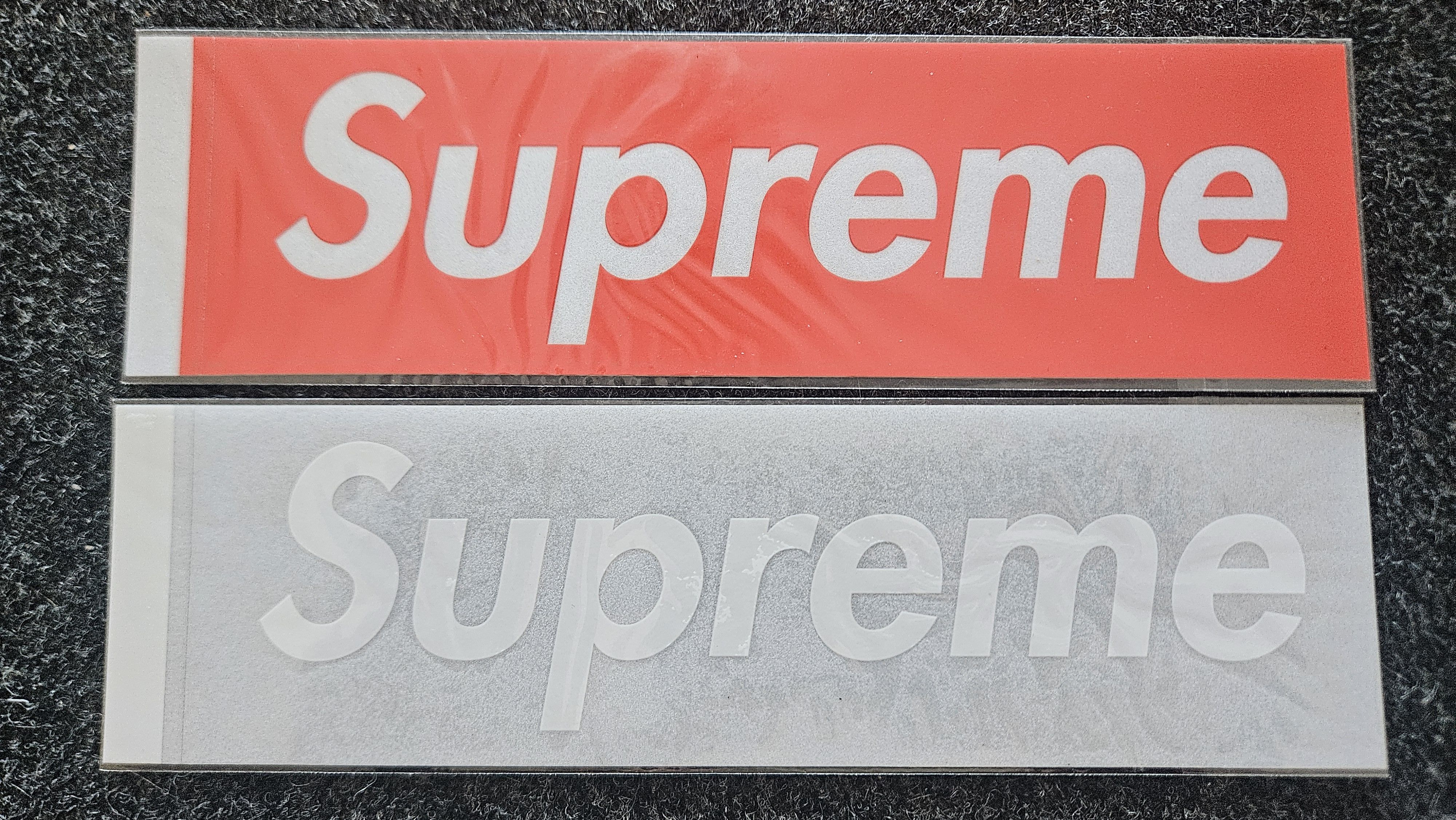 Supreme SUPREME 3M Reflective Box Logo Sticker Set FW14 Size ONE SIZE - 1 Thumbnail