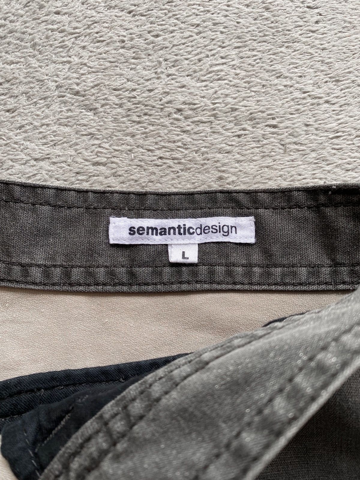 If Six Was Nine Semantic Design Tactical Multi Pocket Cargo Pants Size US 30 / EU 46 - 12 Thumbnail