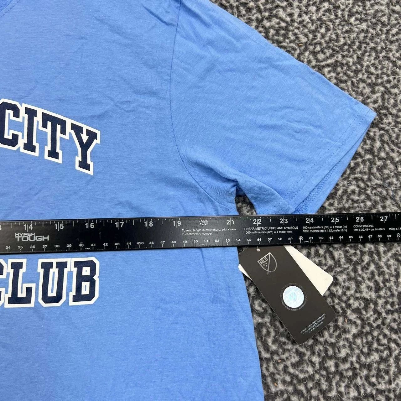 Other New York City FC Shirt Men Blue Short Sleeve Crew Neck New L Size US L / EU 52-54 / 3 - 5 Thumbnail