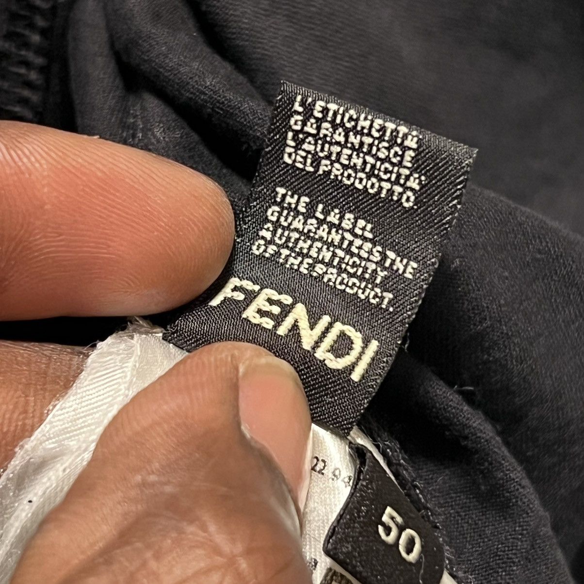 Fendi Fendi Tired Eye Bag Bug Tee Black Size US L / EU 52-54 / 3 - 8 Thumbnail