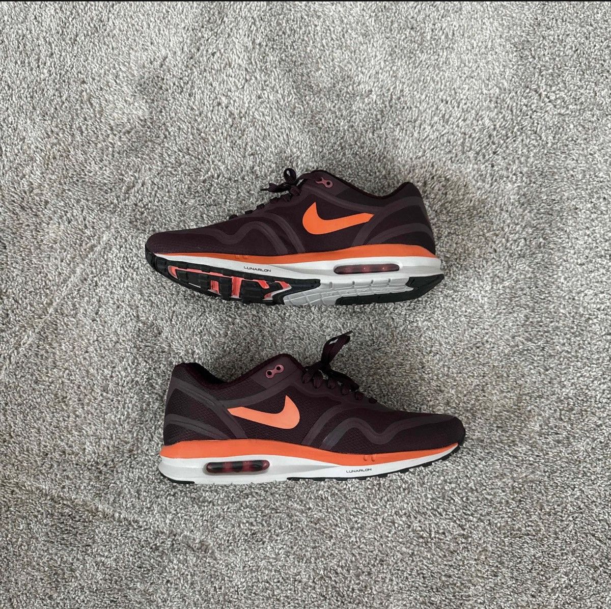 Nike Nike Air Max 1 Lunar WR “Deep Burgundy” (654470-600) Size US 12 / EU 45 - 3 Thumbnail