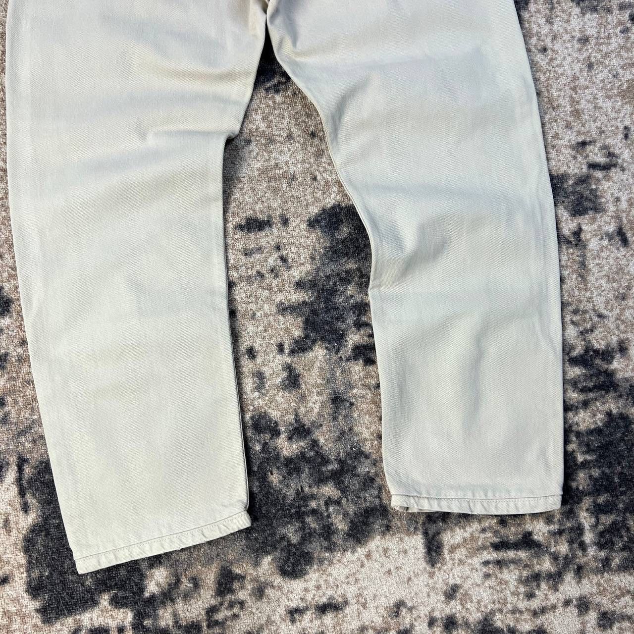 Levi's 615 Levis Orange Tab Vintage Y2K Beige Denim Jeans Size US 36 / EU 52 - 4 Thumbnail