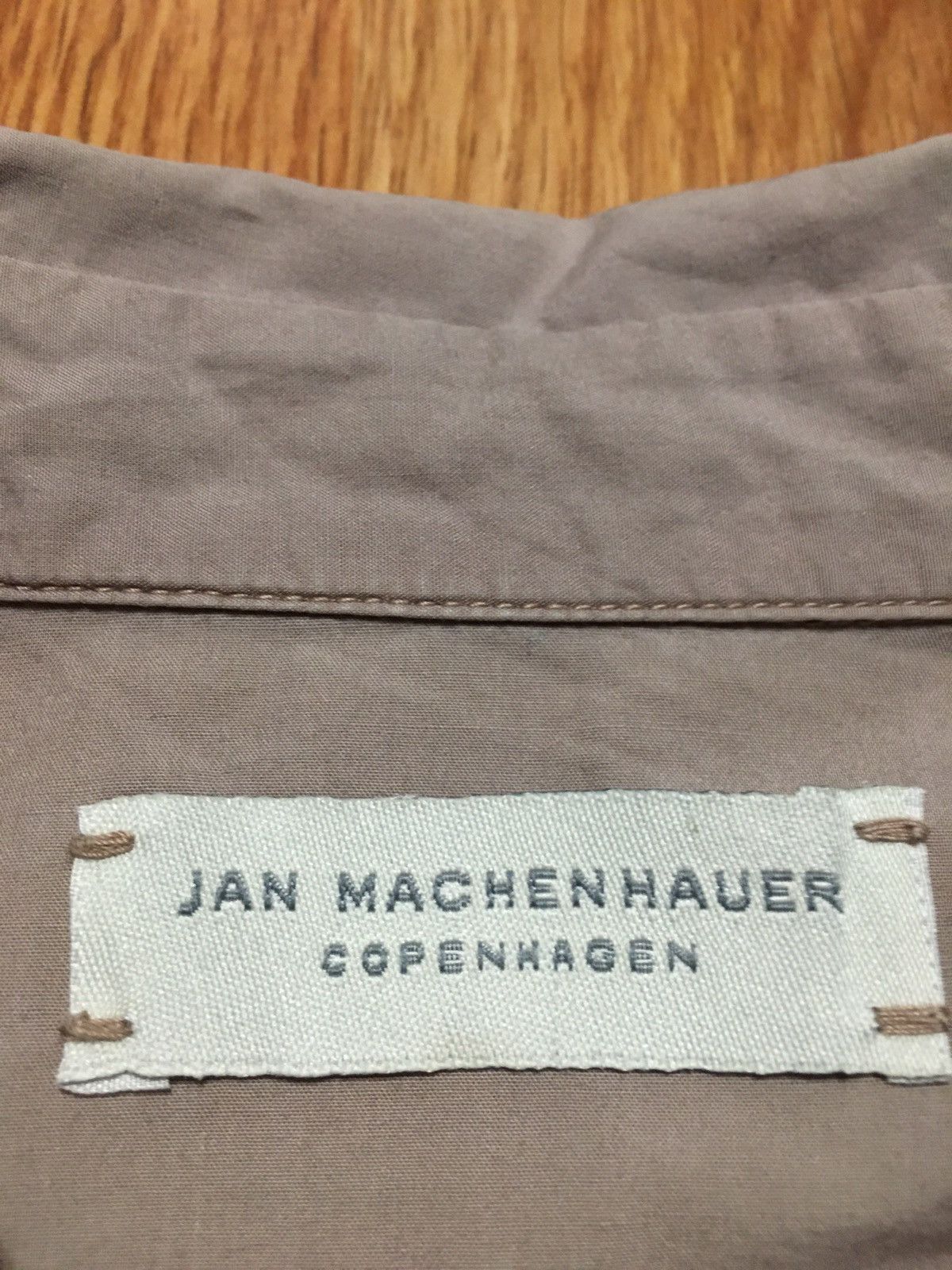 Designer Jan Machenhauer Susan Cotton Shirt Ash Grey EU 36 Size XS / US 0-2 / IT 36-38 - 9 Thumbnail