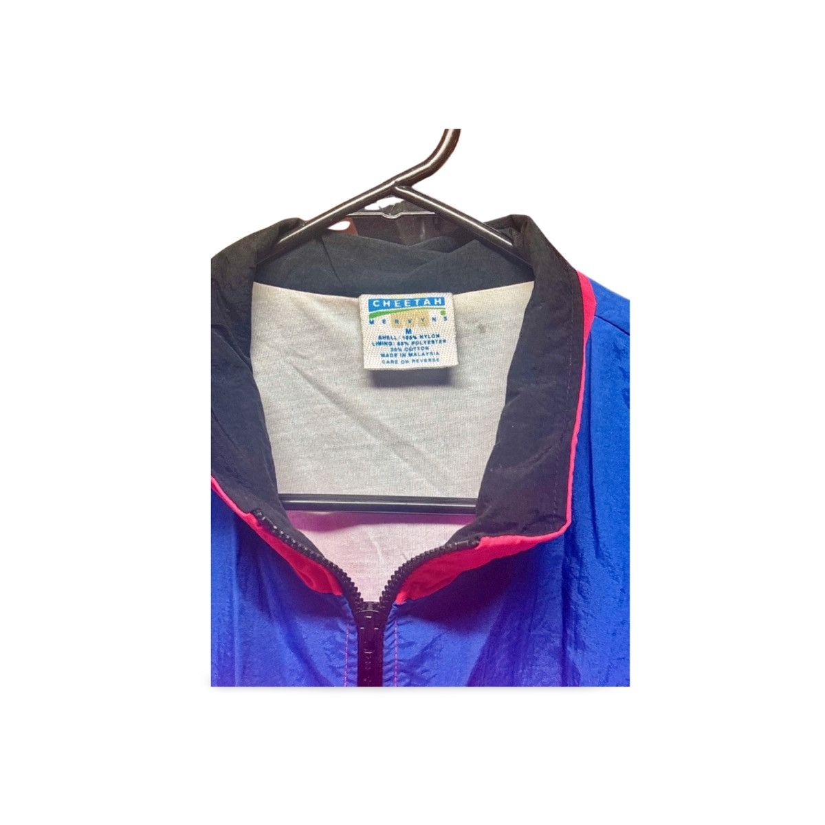Other Vintage 1980’s Windbreaker Jacket-brand Cheetah by Mervyns Size US L / EU 52-54 / 3 - 3 Thumbnail