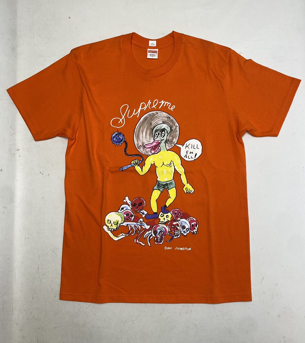 Supreme Supreme Daniel Johnston Kill Em All T-shirt, size L, Size US L / EU 52-54 / 3 - 1 Thumbnail